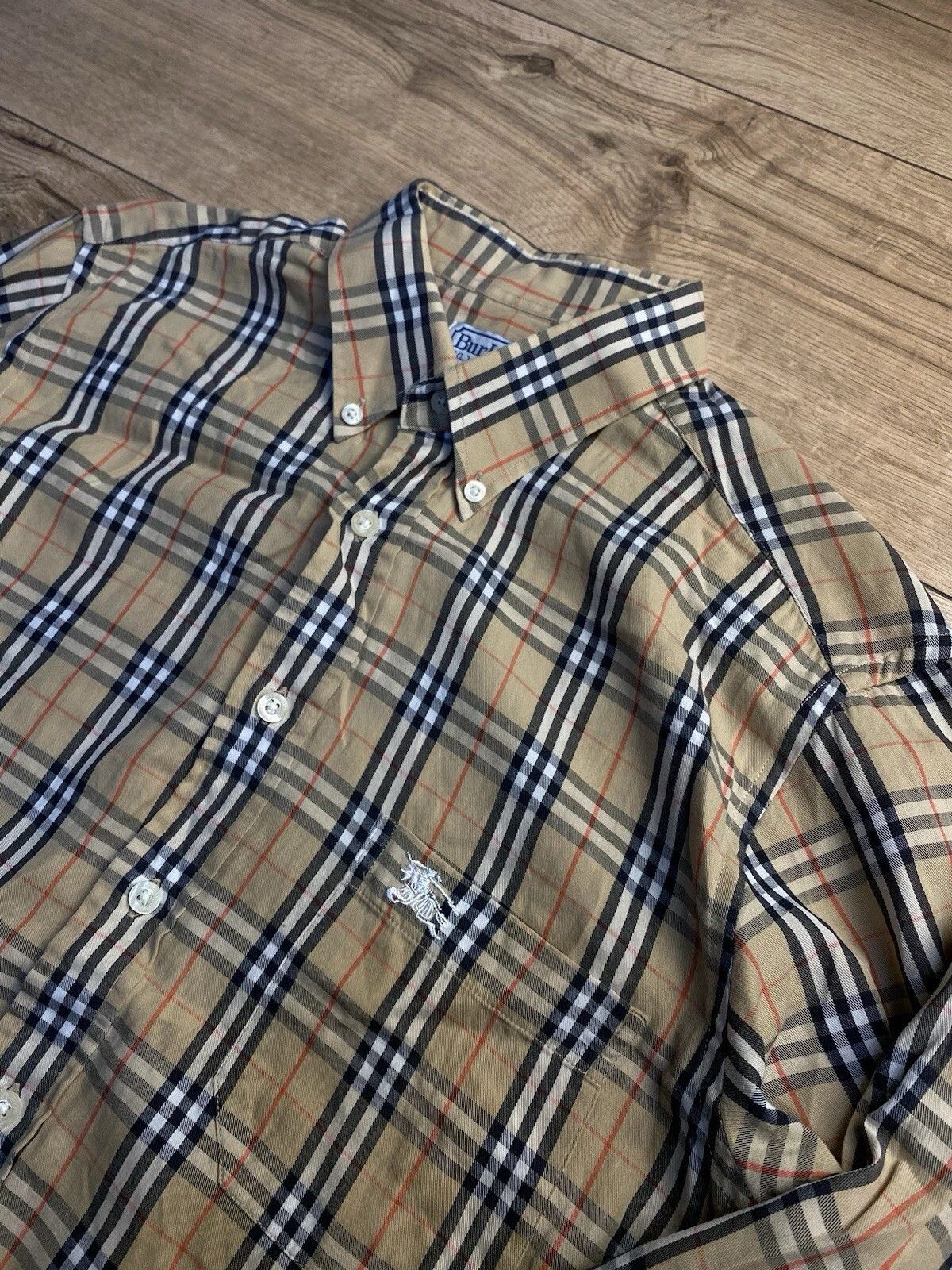 Burberry shirt Men's Fashion from Japan Sz L