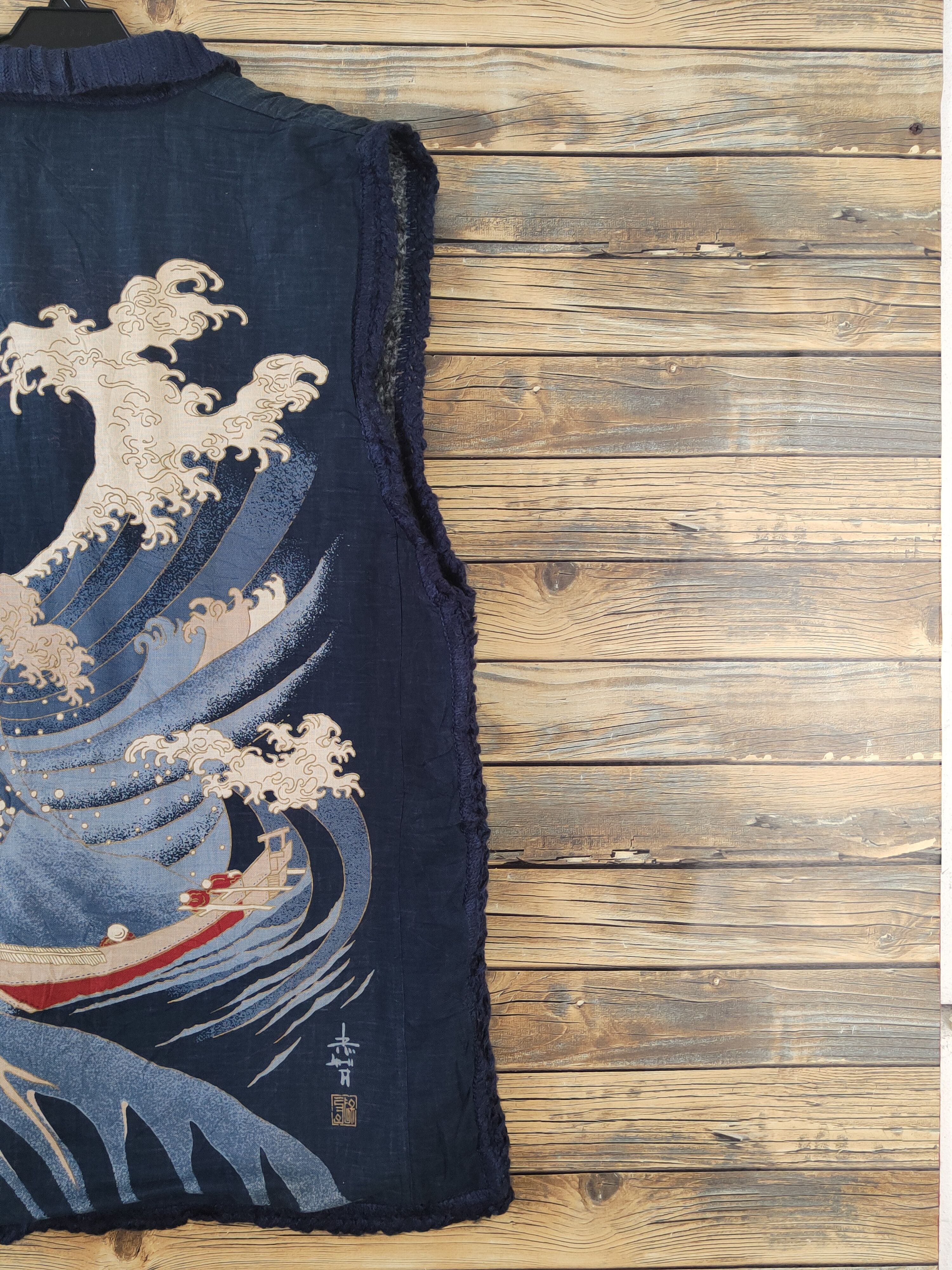 Other Vintage Collection Japanese Brand Navy Vests Size US L / EU 52-54 / 3 - 12 Thumbnail
