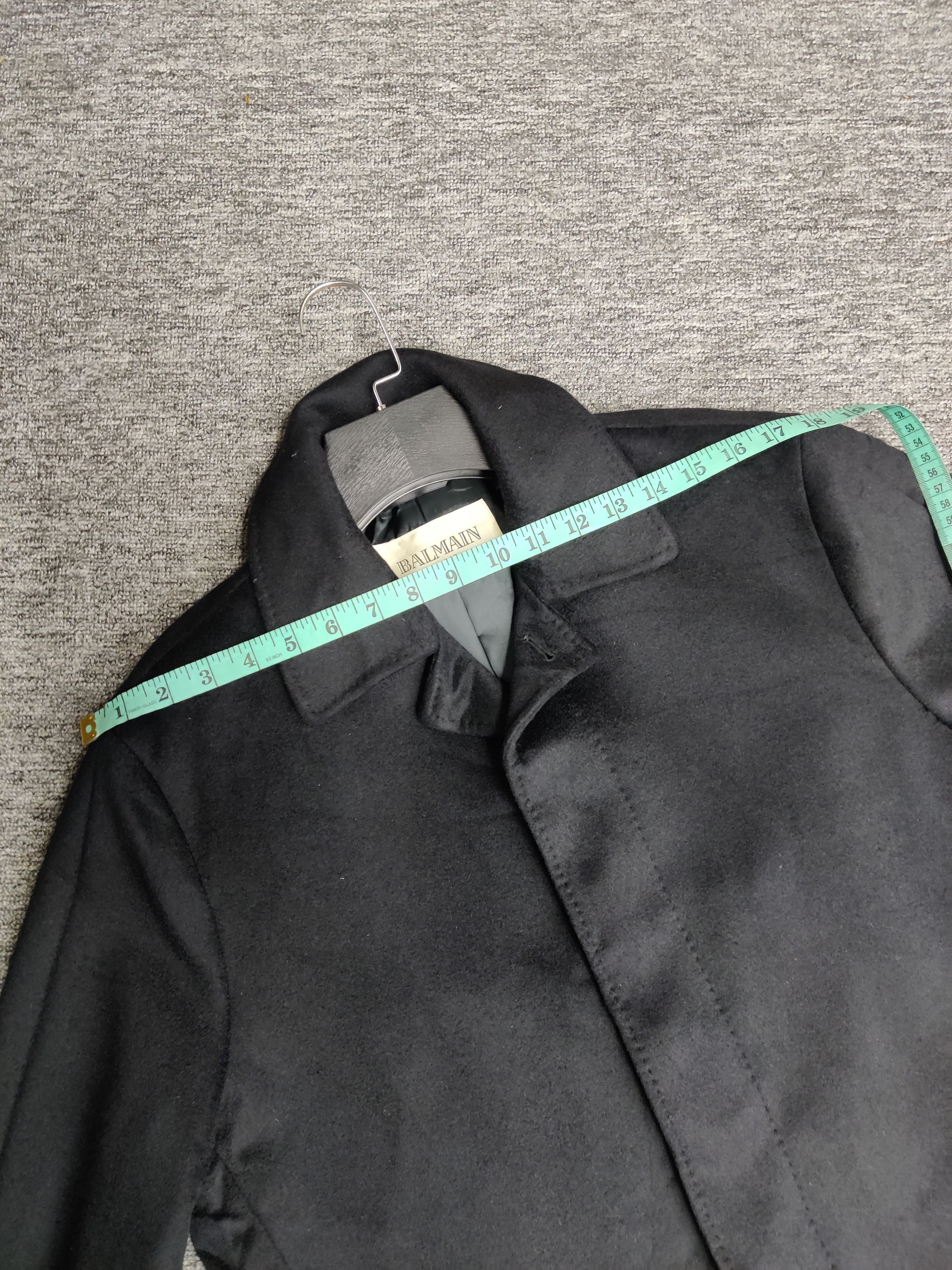 Balmain Balmain Paris Wool Single Breasted Button Coat Size US S / EU 44-46 / 1 - 15 Thumbnail