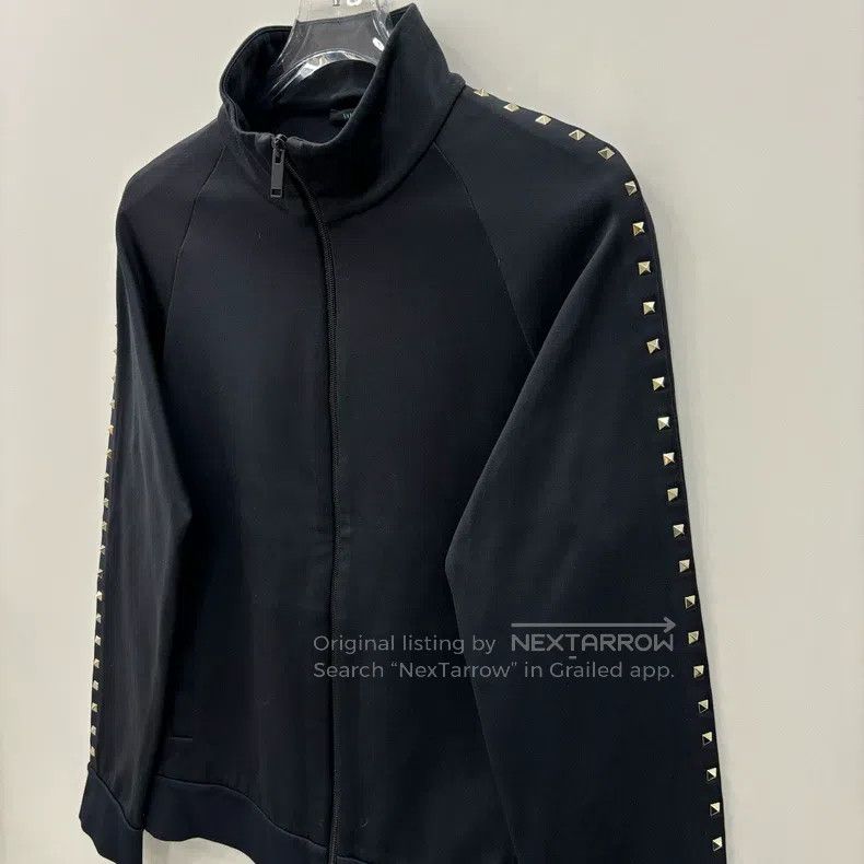 Valentino Valentino Black side stud zip jacket Size XS / US 0-2 / IT 36-38 - 2 Thumbnail