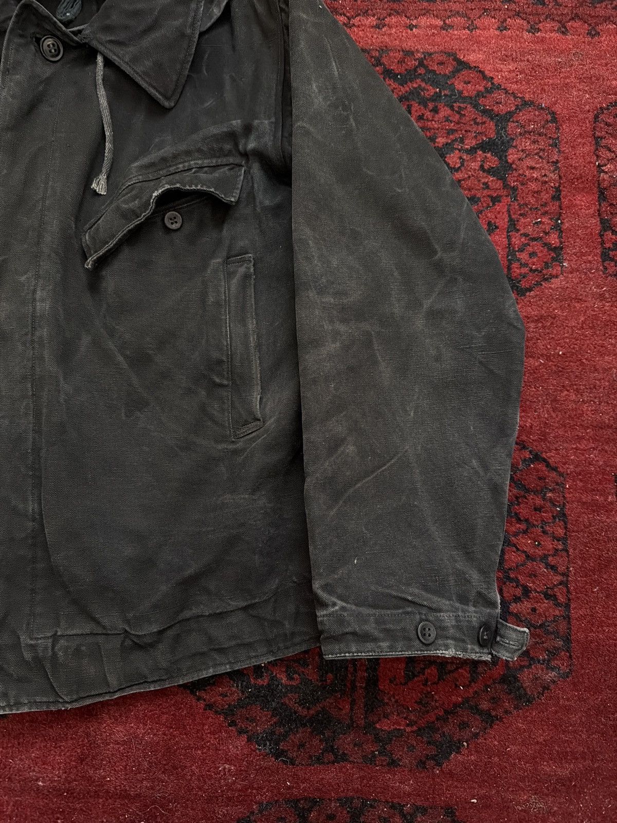 Vintage Soviet era military coat w/ hood Size US L / EU 52-54 / 3 - 6 Thumbnail
