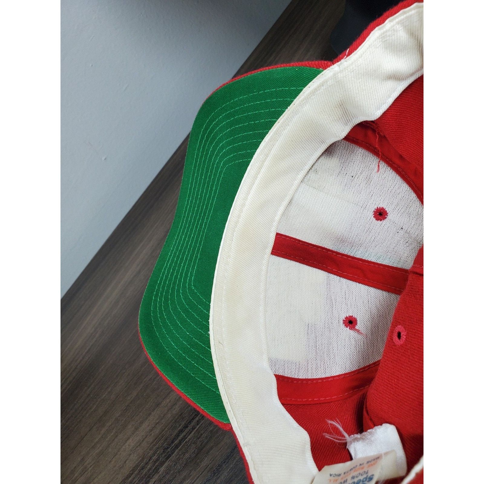 NFL × Sports Specialties × Vintage Vintage New England Patriots Script Hat Wool Snapback Cap Size ONE SIZE - 15 Thumbnail