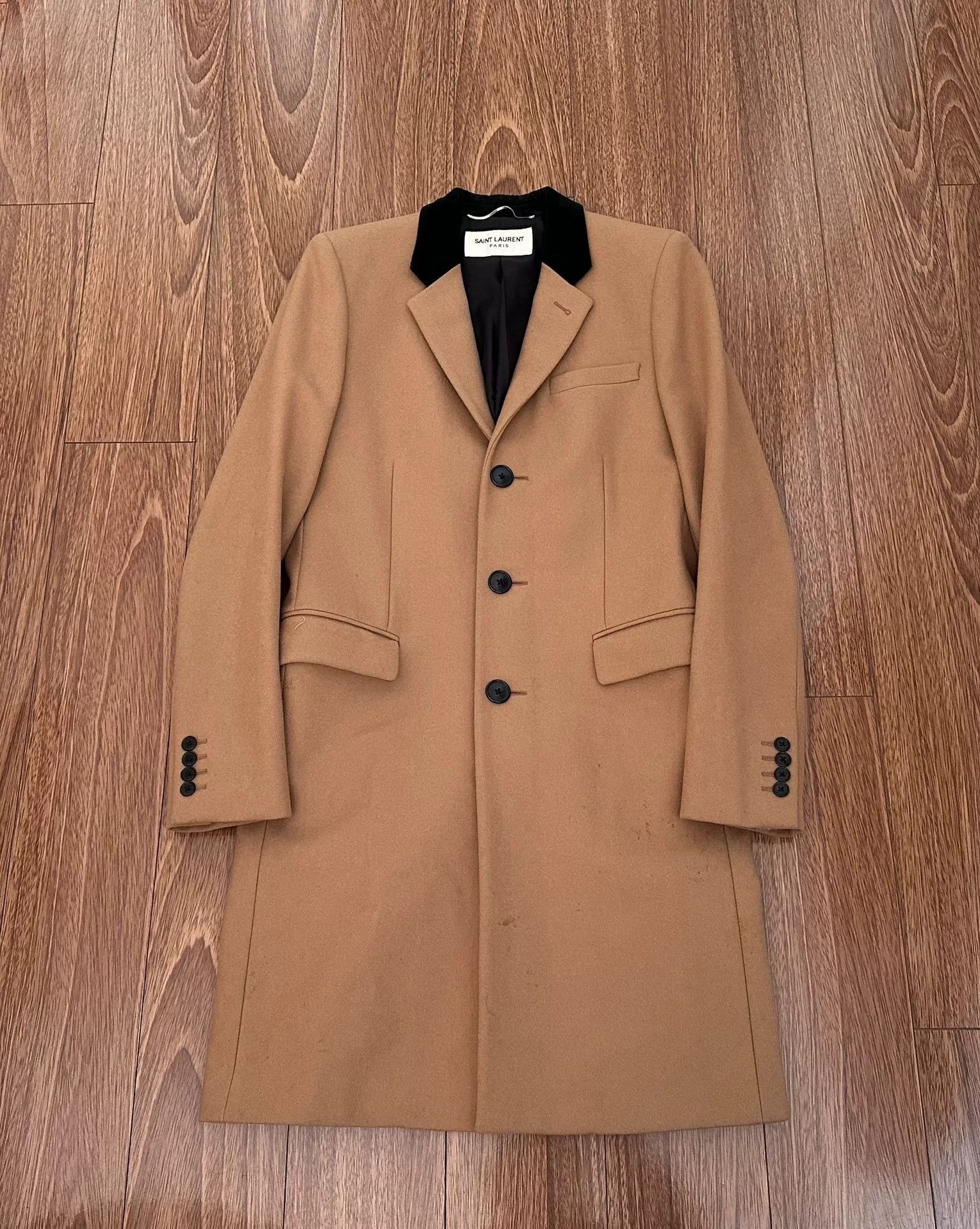 Saint Laurent Paris saint laurent cashmere coat made in italy Size US M / EU 48-50 / 2 - 1 Thumbnail