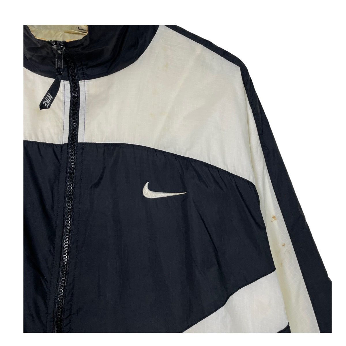 Nike × Vintage 💥90s NIKE SPORTWEAR TRACK WINDBREAKER JACKET Size US L / EU 52-54 / 3 - 6 Thumbnail