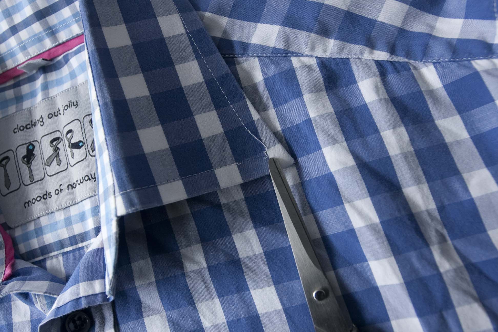 Moods of Norway Moods of Norway Shirt Size M Blue Plaid Size US M / EU 48-50 / 2 - 5 Thumbnail