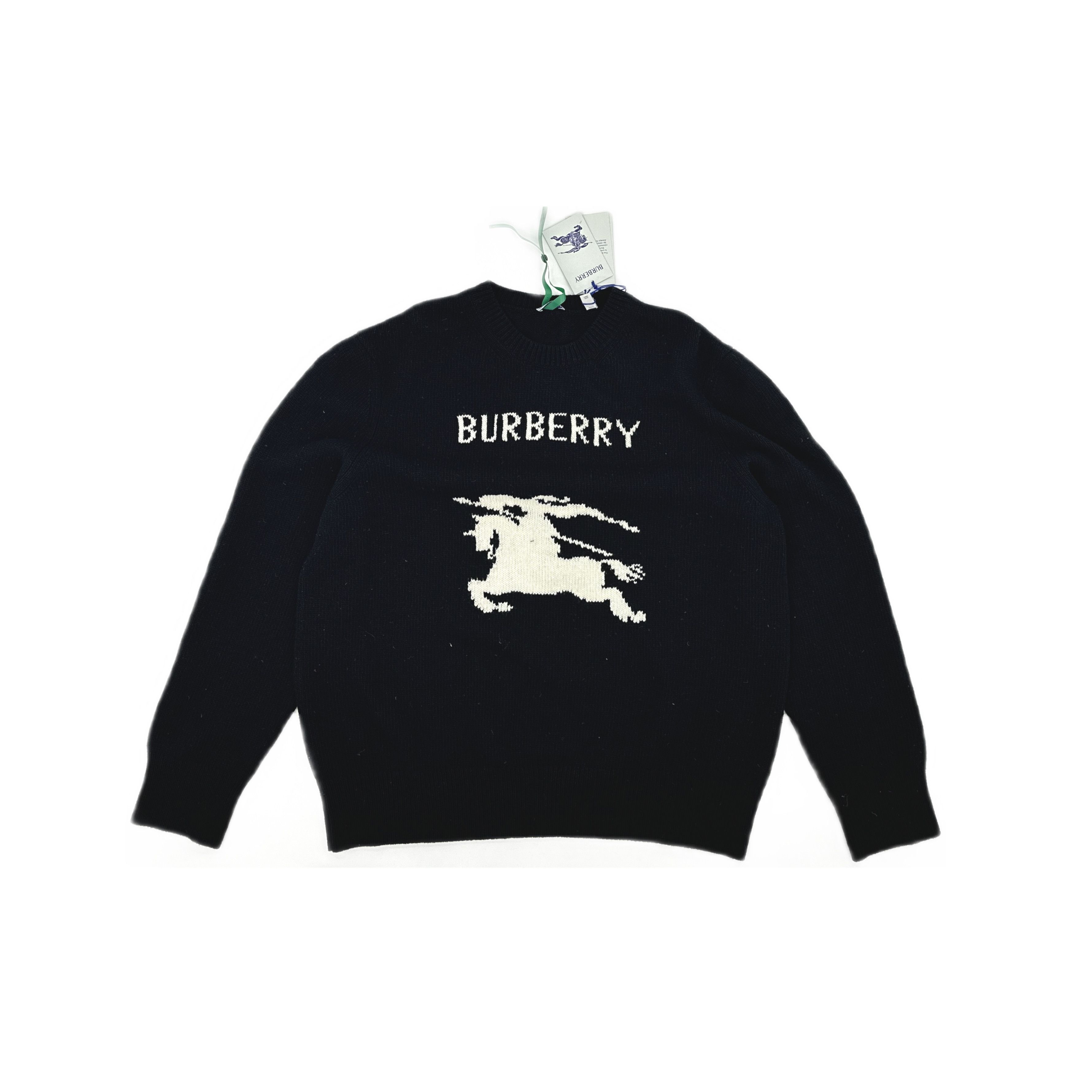 Burberry Burberry EKD Logo Wool Cashmere Sweater Size XXL Size US XXL / EU 58 / 5 - 1 Thumbnail