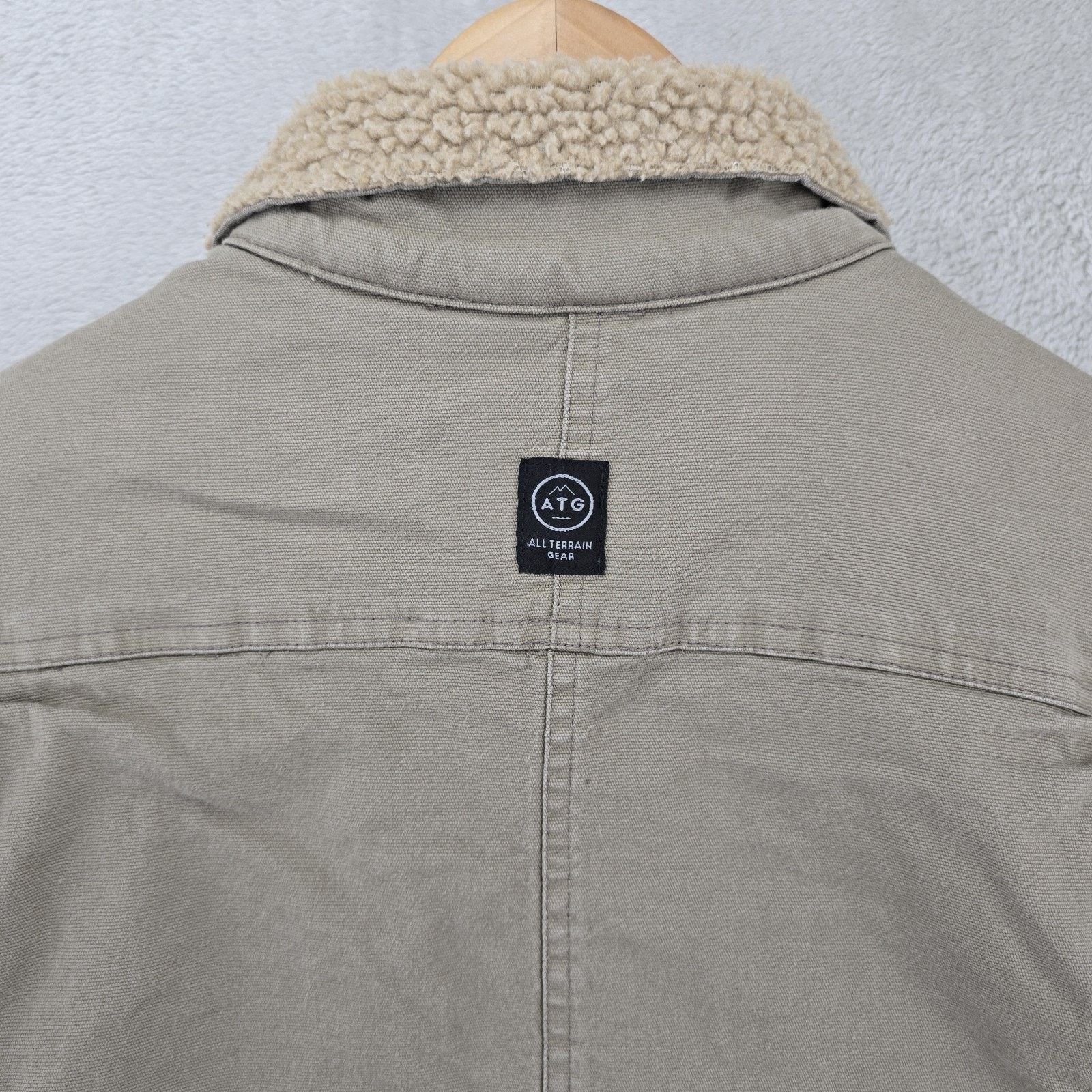 Wrangler Wrangler ATG Sherpa Lined Jacket M Canvas All Terrain Gear Size US M / EU 48-50 / 2 - 10 Thumbnail