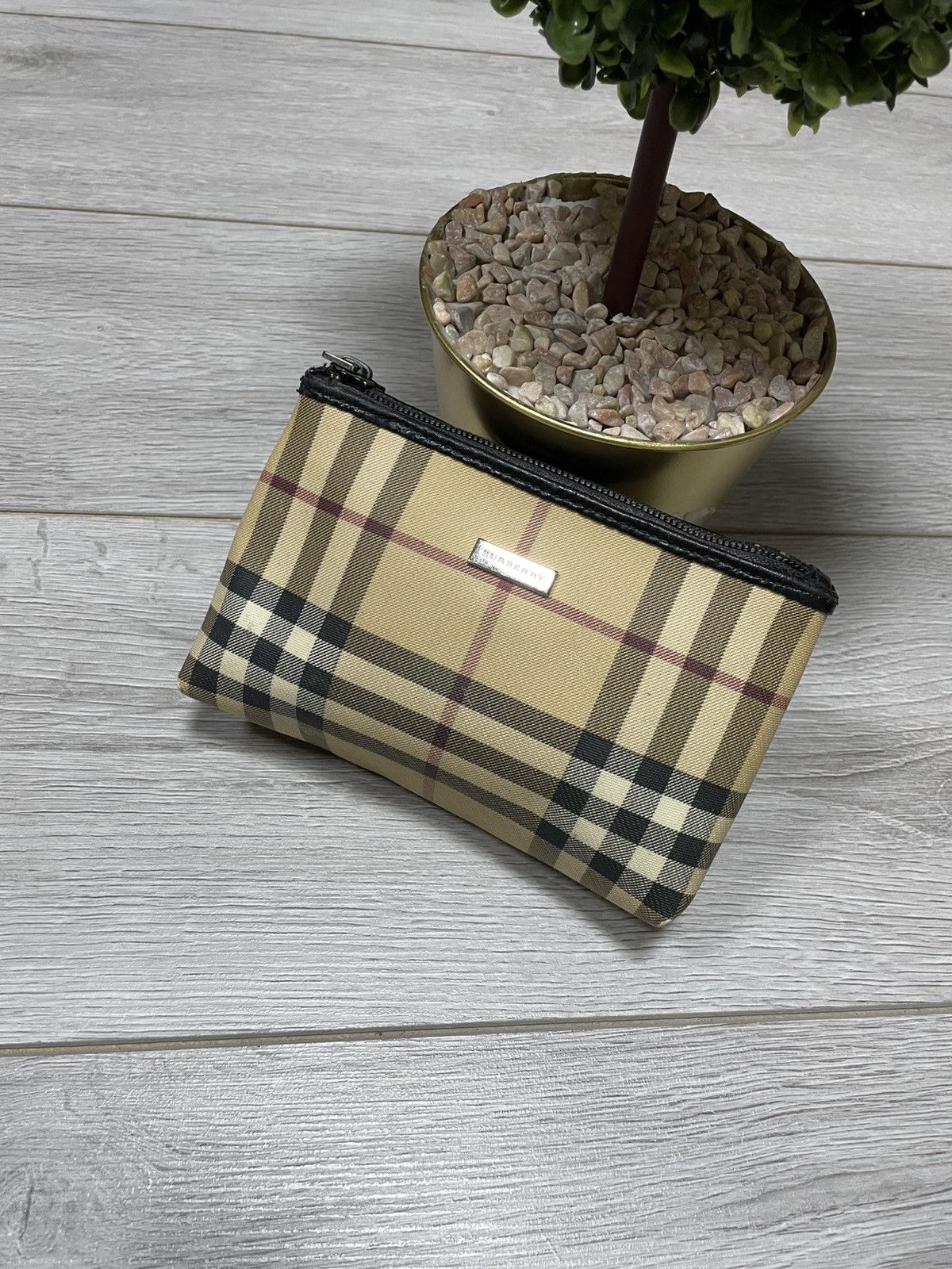 Burberry Burberry vintage Nova Check pouch small bag cosmetic Size ONE SIZE - 3 Thumbnail