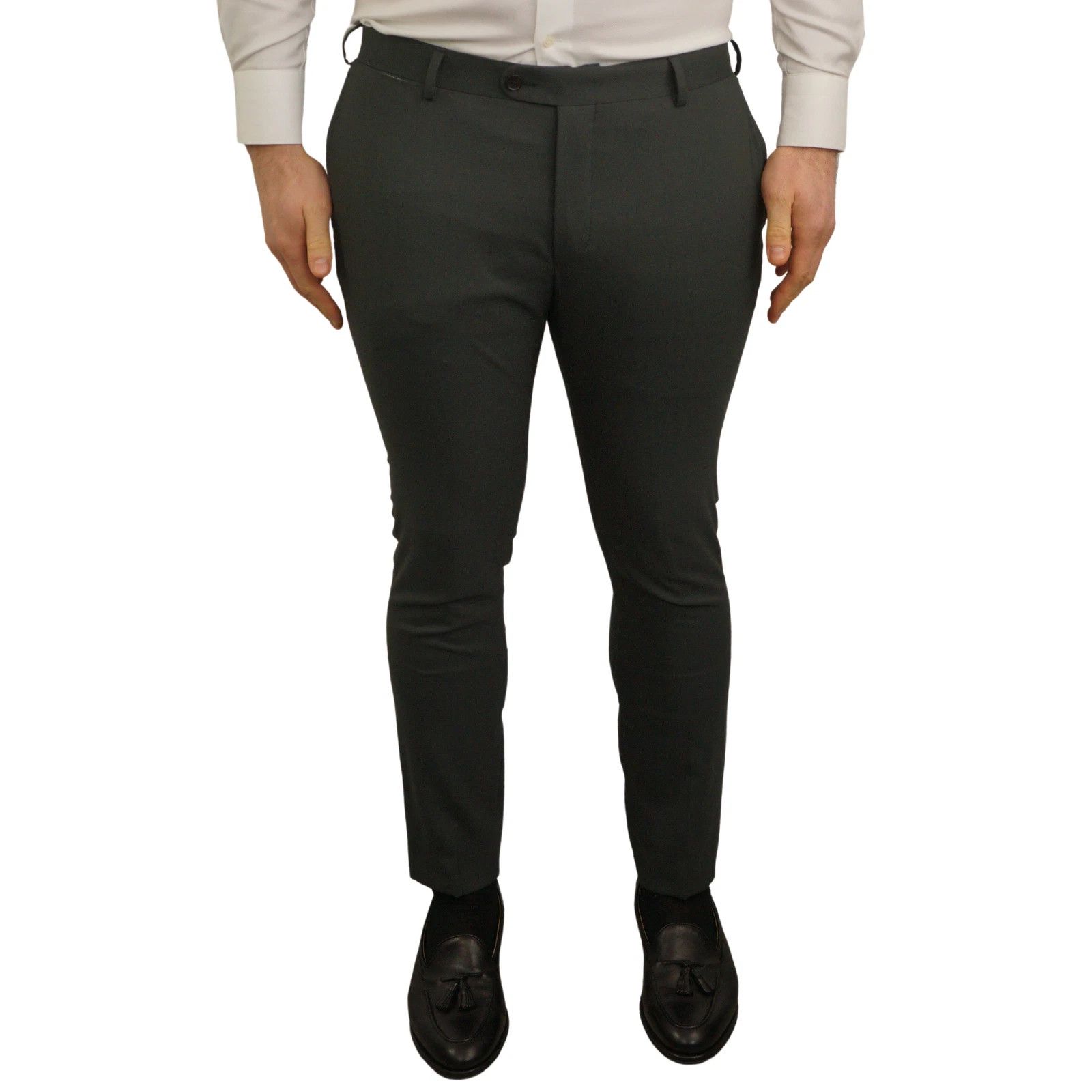 Suitsupply Men Suitsupply Suit Lazio Rustic Tropical Skinny Leg US42S Size 42S - 7 Thumbnail