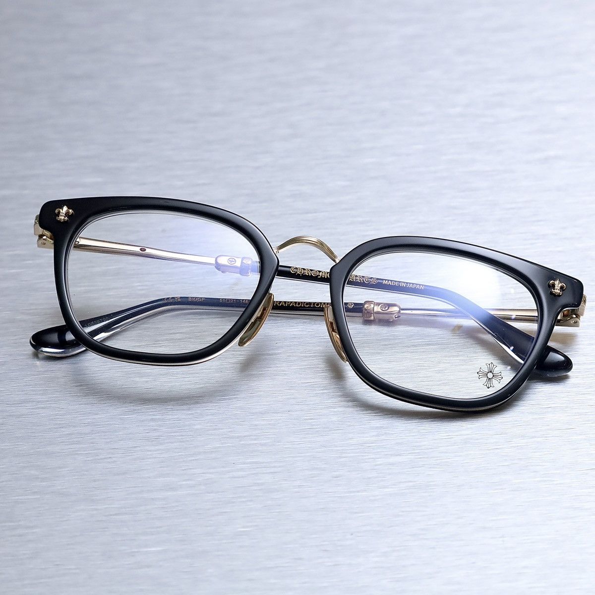 Chrome Hearts CHROME HEARTS STRAPADICTOME GLASSES Size ONE SIZE - 8 Thumbnail
