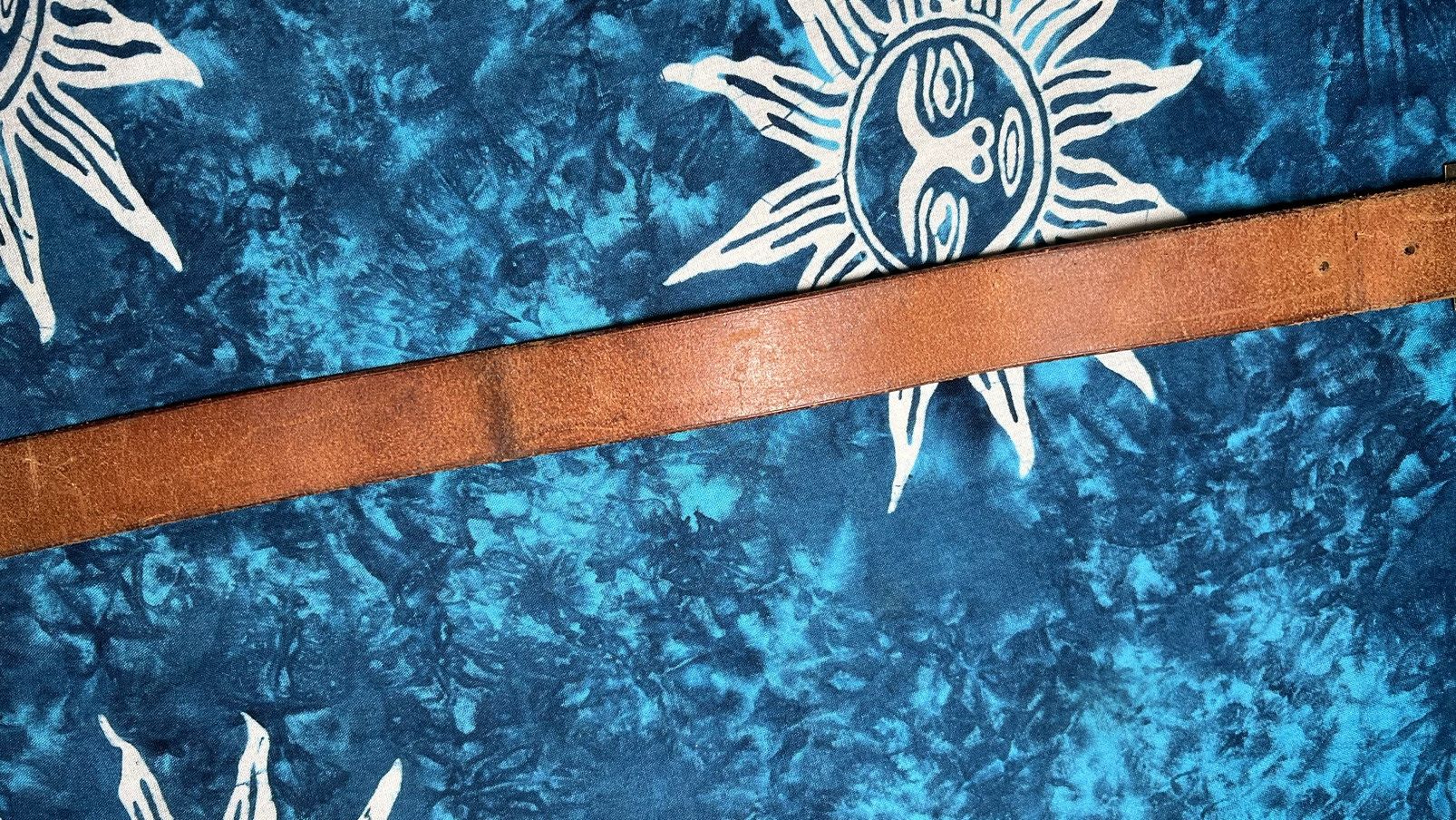 Vintage Avant Garde Swiss Scout Brown Vintage Leather belts Y2K Size 26 - 19 Thumbnail