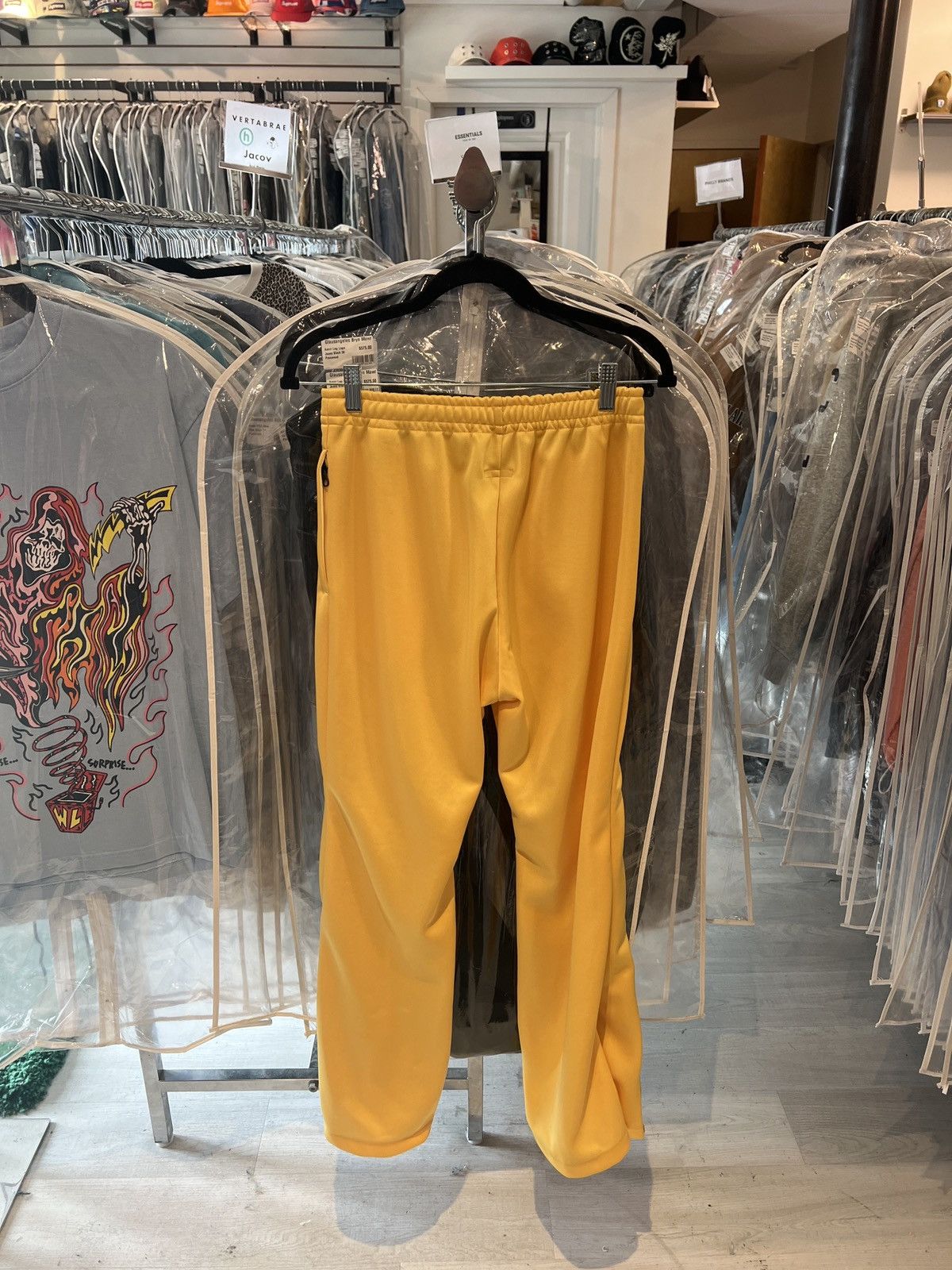 Kapital Kapital Zephyr Track Pants Yellow Size US 29 - 2 Thumbnail
