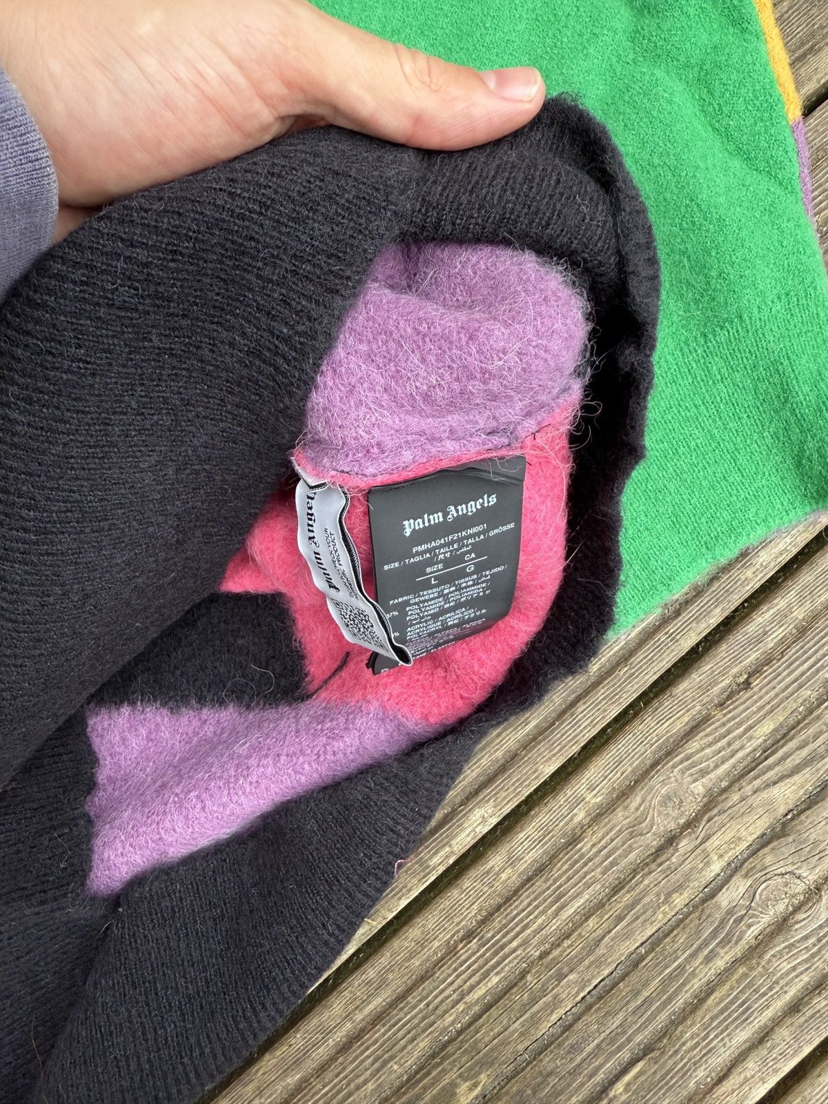 Missoni × Palm Angels Missoni x Palm Angels Alpaca Knit Size US L / EU 52-54 / 3 - 7 Thumbnail