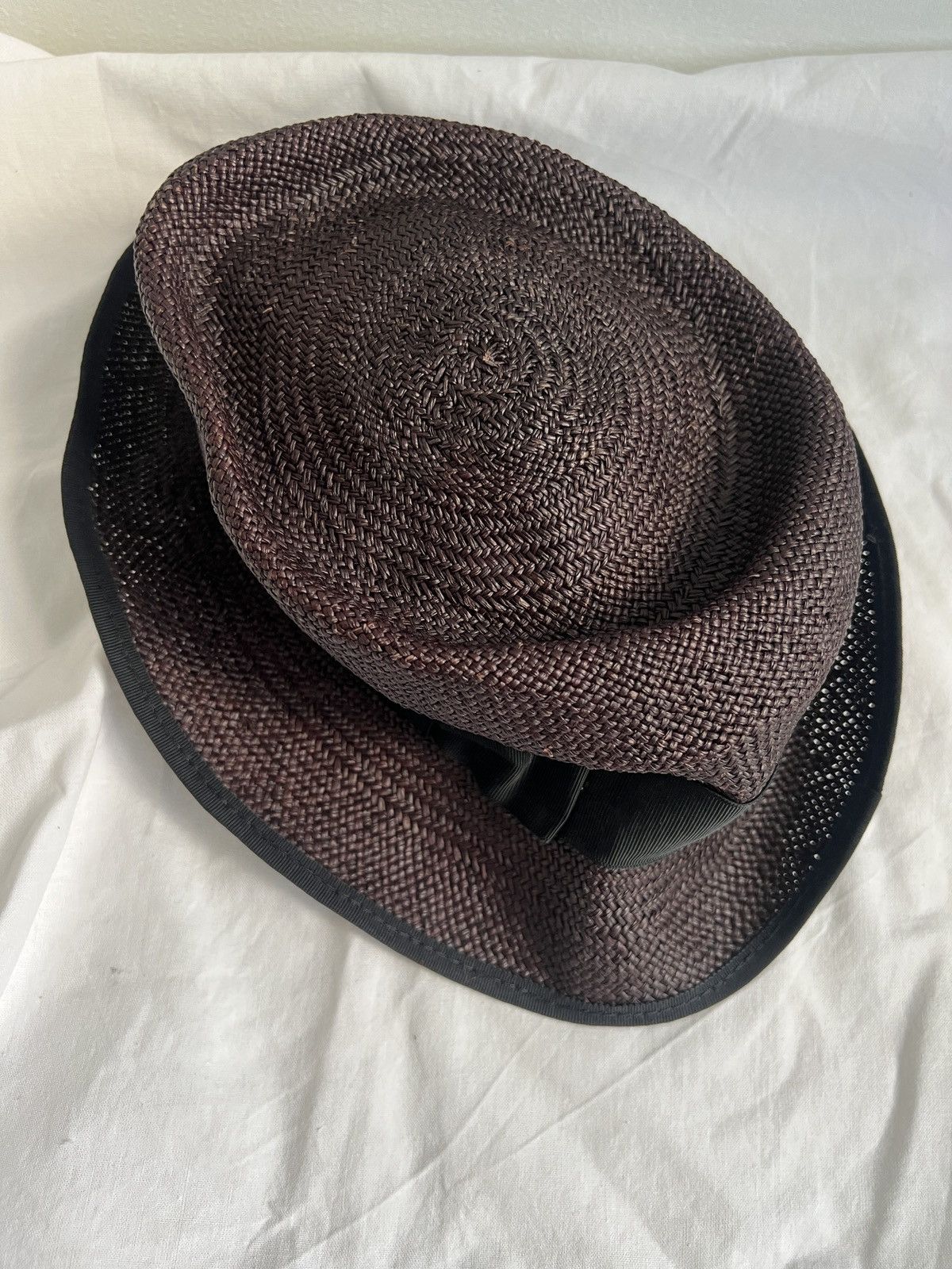 🍂Paul Harnden Haymaker porkpie straw hat