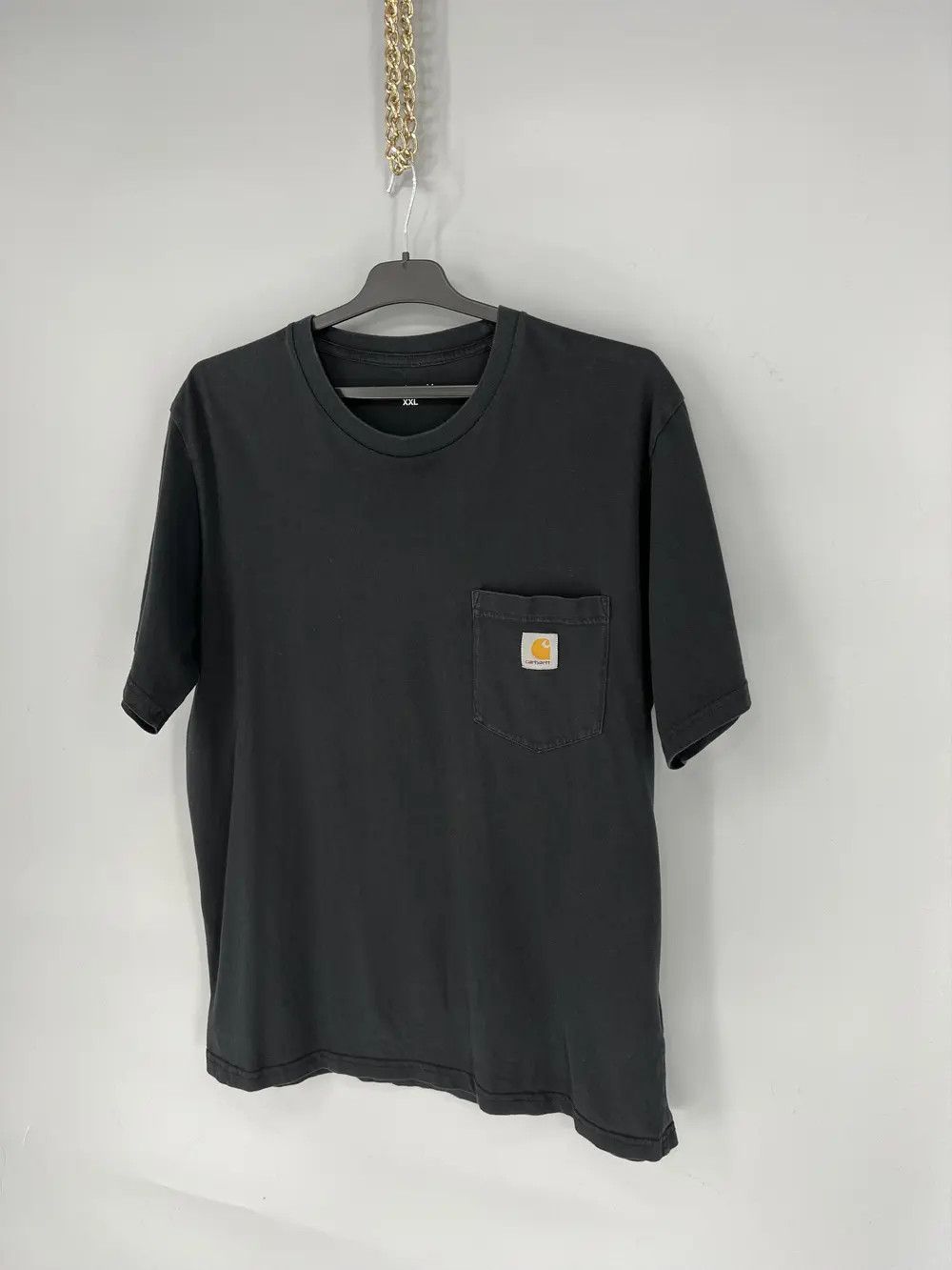 Other Vintage Y2K CARHARTT Mini Logo Faded Thrashed Tee 90s Size US XXL / EU 58 / 5 - 3 Thumbnail