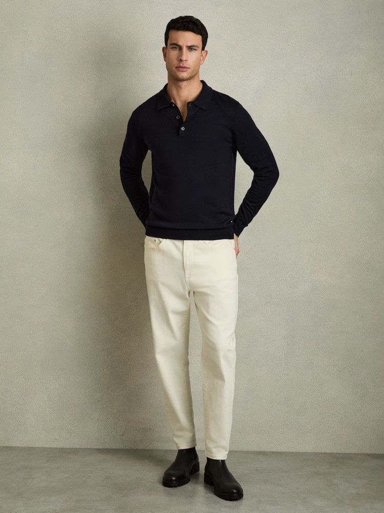 Reiss Trafford Merino Wool Polo Size US S / EU 44-46 / 1 - 3 Thumbnail