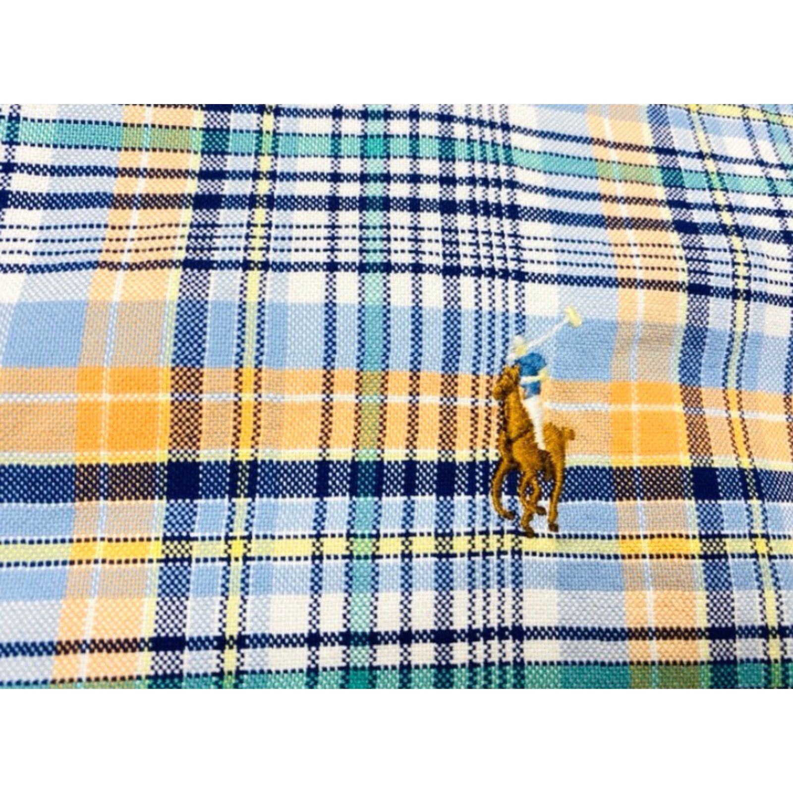 Polo Ralph Lauren Ralph Lauren Plaid Shirt Men's Size XXL Classic Fit Blue Orange School Church Size US XXL / EU 58 / 5 - 6 Thumbnail