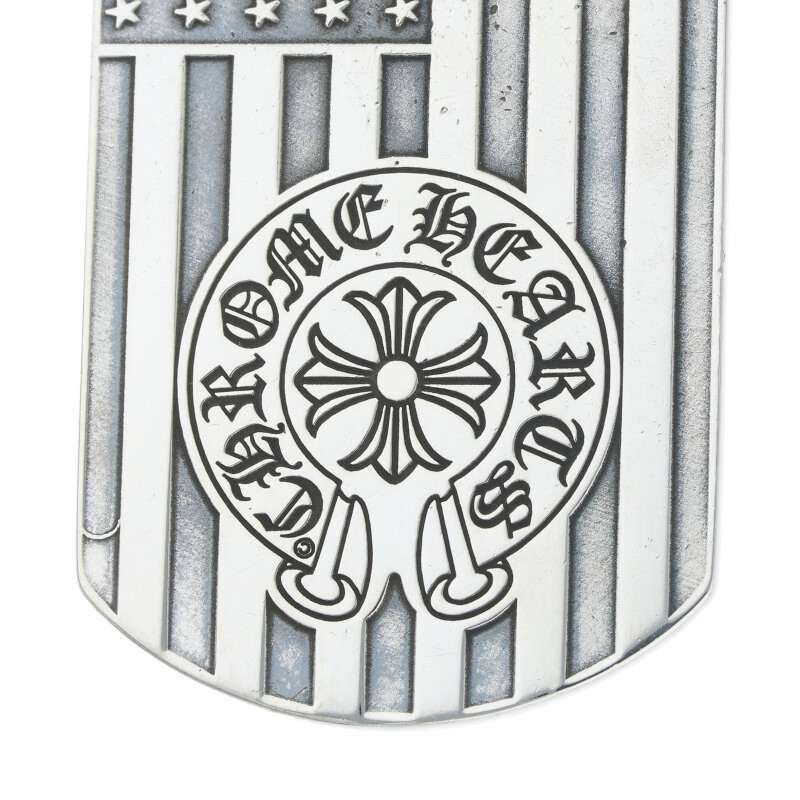 Chrome Hearts Heroes Project Dog Tag Necklace