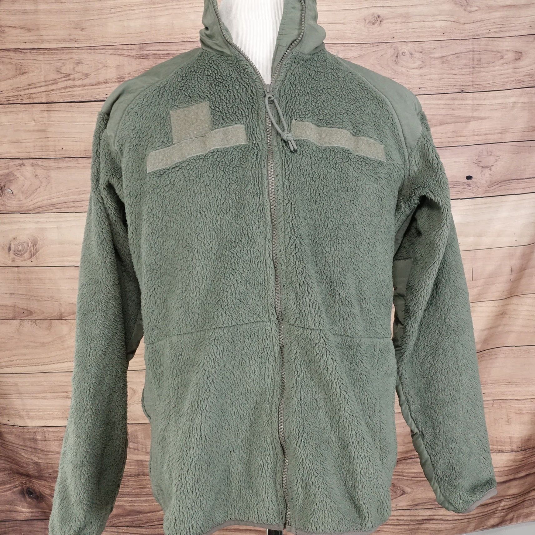 Vintage VINTAGE Military Fleece Jacket Full Zip Unisex Adults Small Green Winter Cold Weather Size US S / EU 44-46 / 1 - 3 Thumbnail