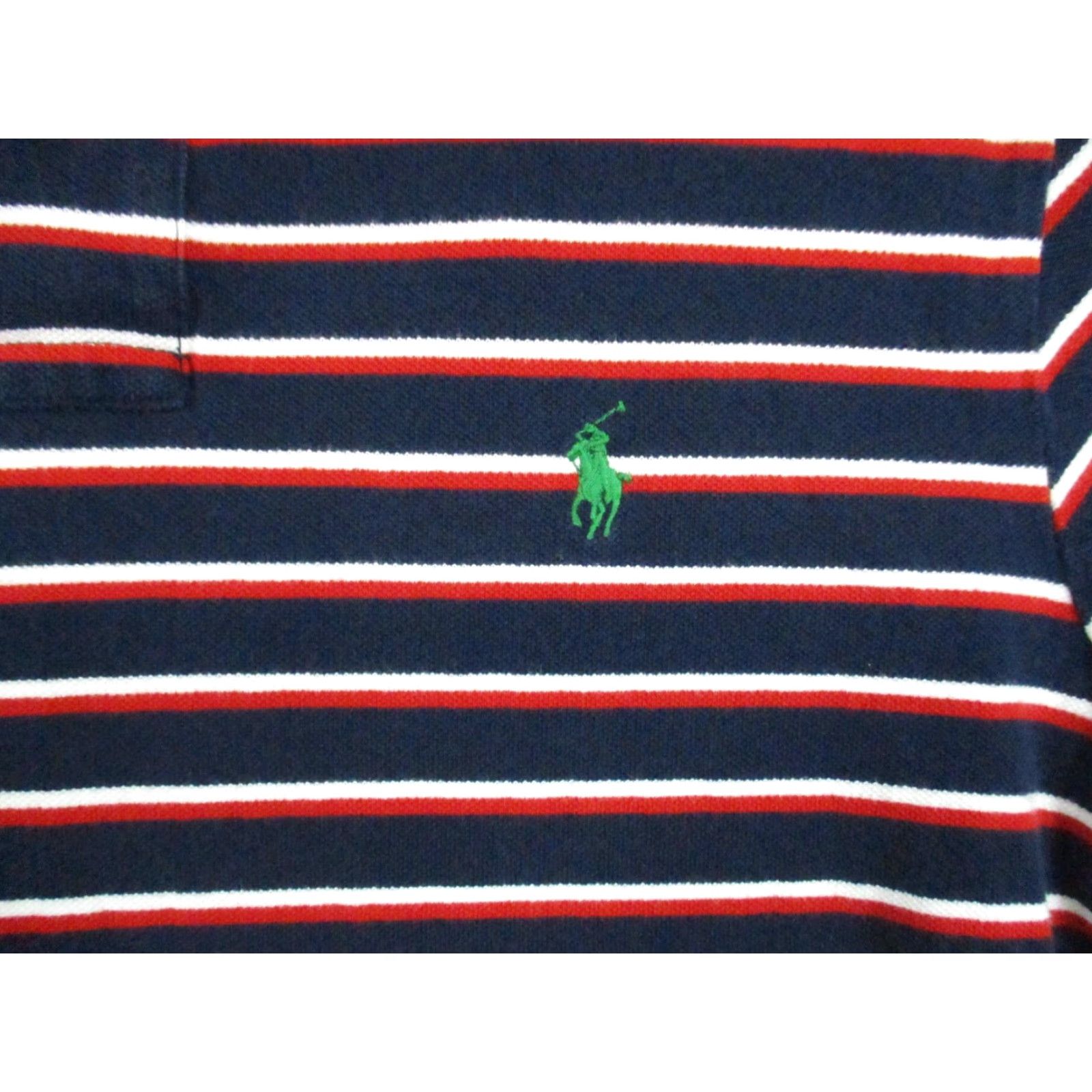Polo Ralph Lauren Polo Ralph Lauren Shirt Large Men Custom Fit Short Sleeve Stripe Pony Size US L / EU 52-54 / 3 - 2 Thumbnail