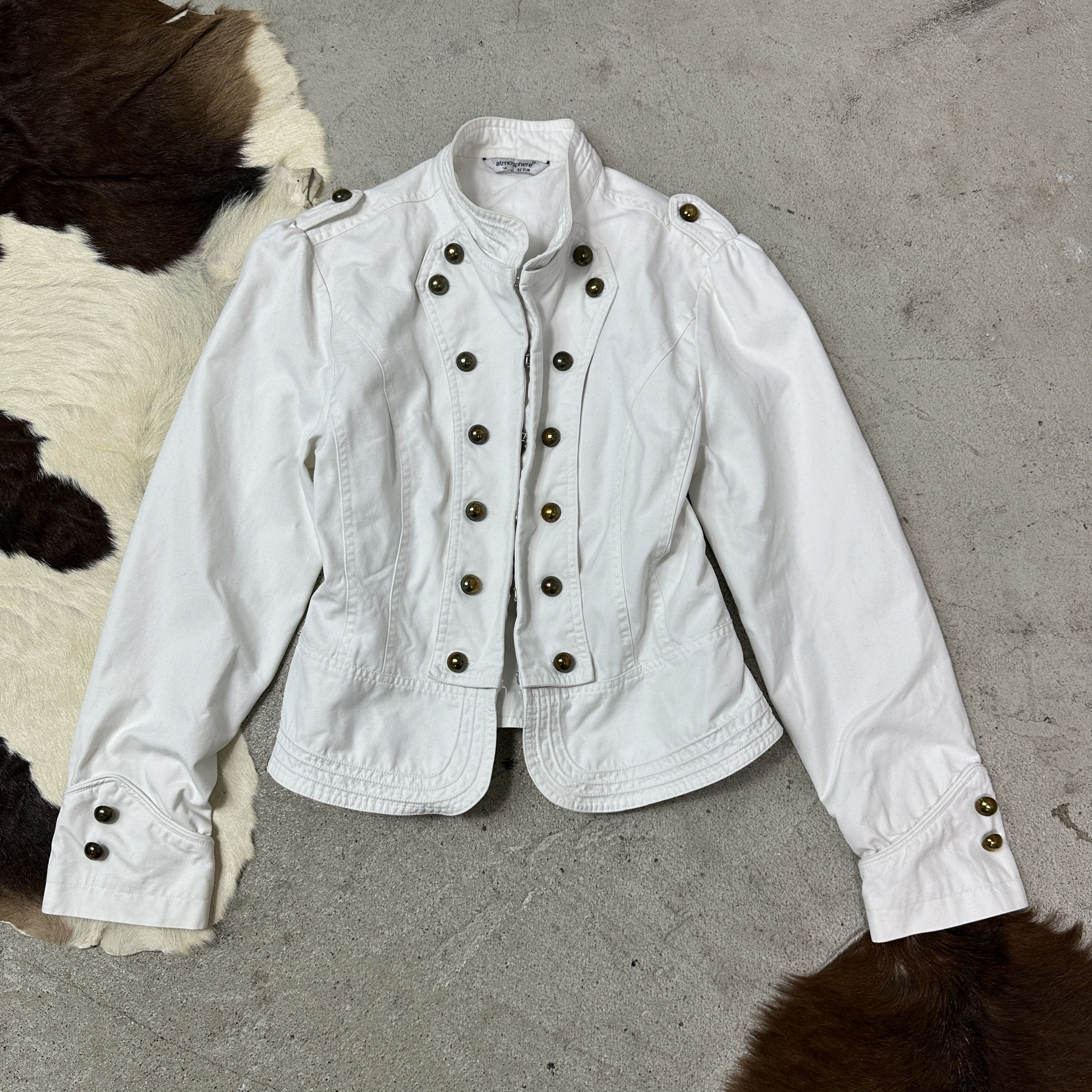 Vintage Vintage Military Styled Napoleonic Button Up Jacket 00s Size L / US 10 / IT 46 - 4 Thumbnail