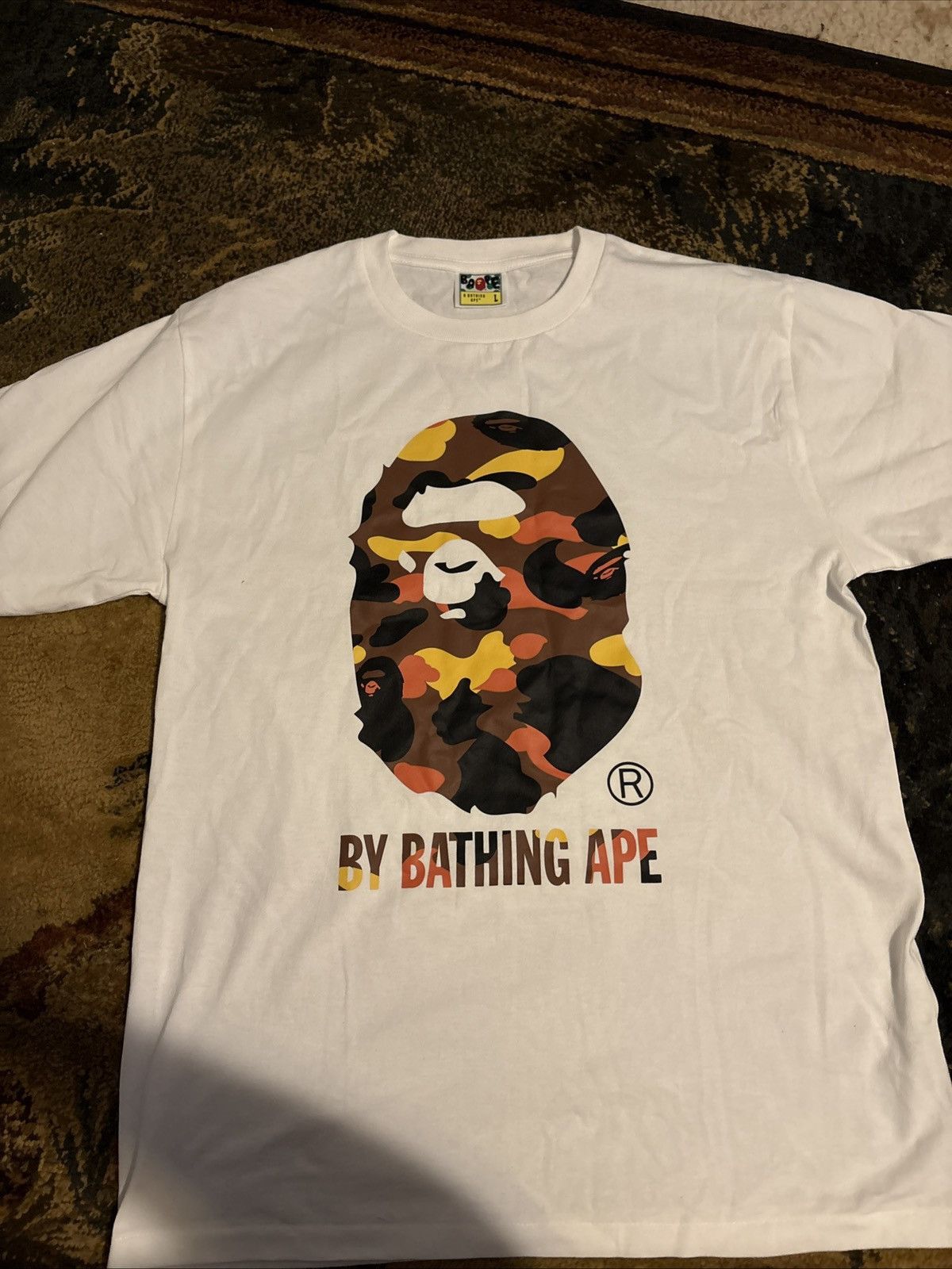 Men's BAPE 1st Camo By Bathing Ape Tee, image size:1200x1600