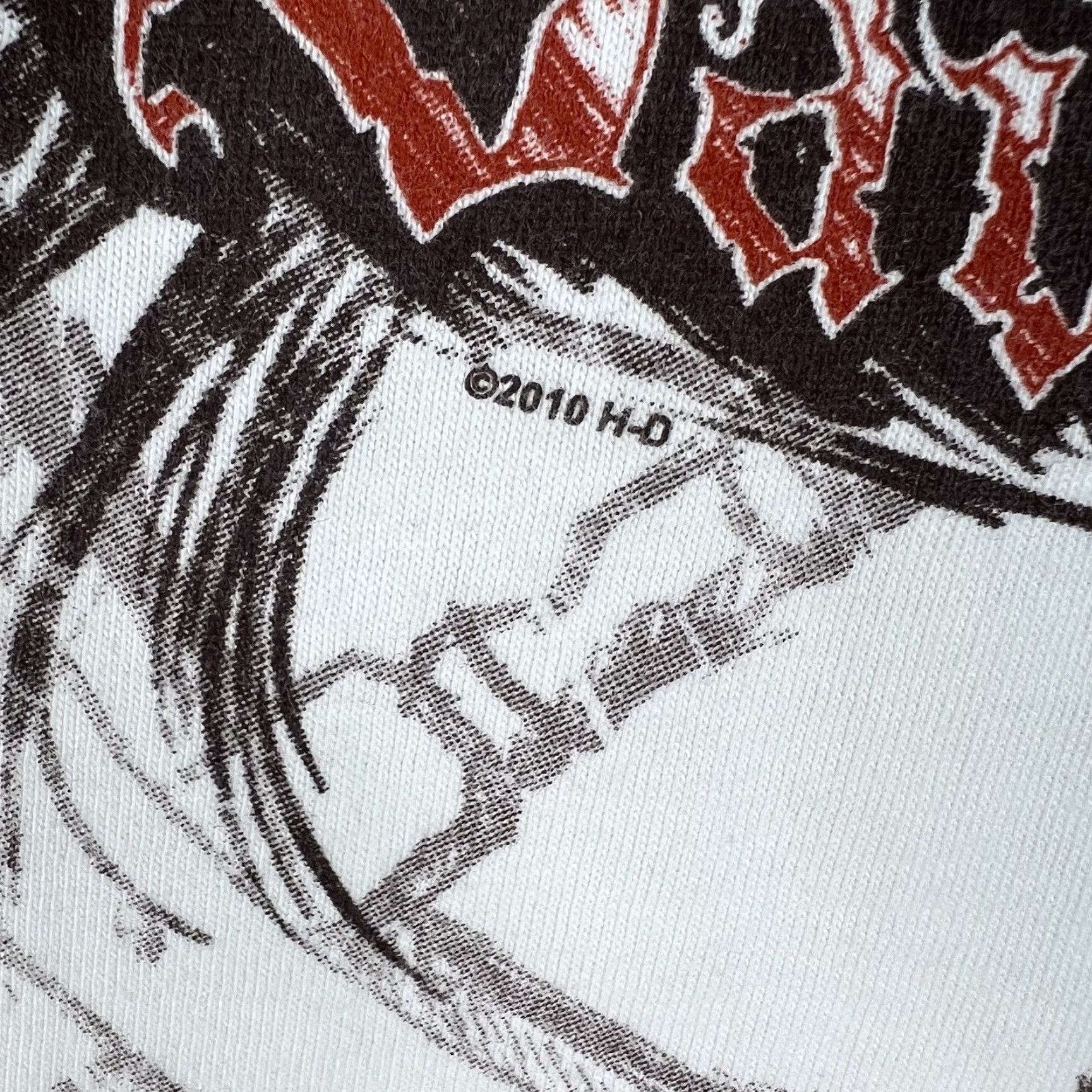 Harley Davidson Harley-Davidson T-Shirt Mens White Pocket Graphics Nem Burn NC Size L Clothing Size US L / EU 52-54 / 3 - 3 Thumbnail