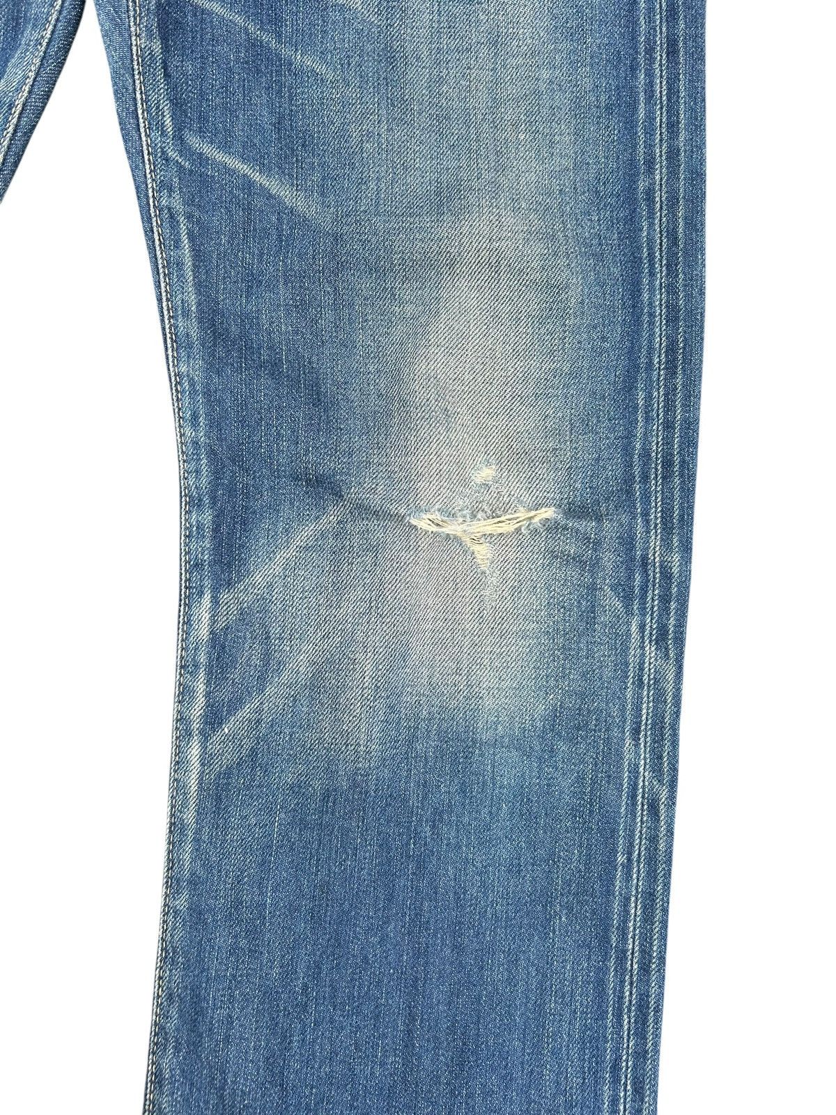 Kapital Vintage Hysteric Glamour Selvedge Distressed Denim Jeans Size US 31 - 6 Thumbnail