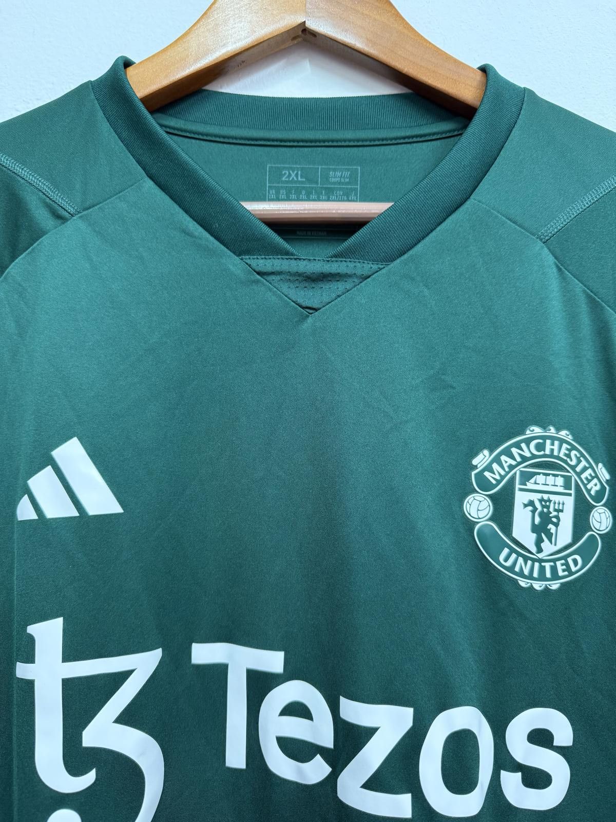 Adidas Manchester United Green Football Jersey - Men's 2XL Size US XXL / EU 58 / 5 - 3 Thumbnail