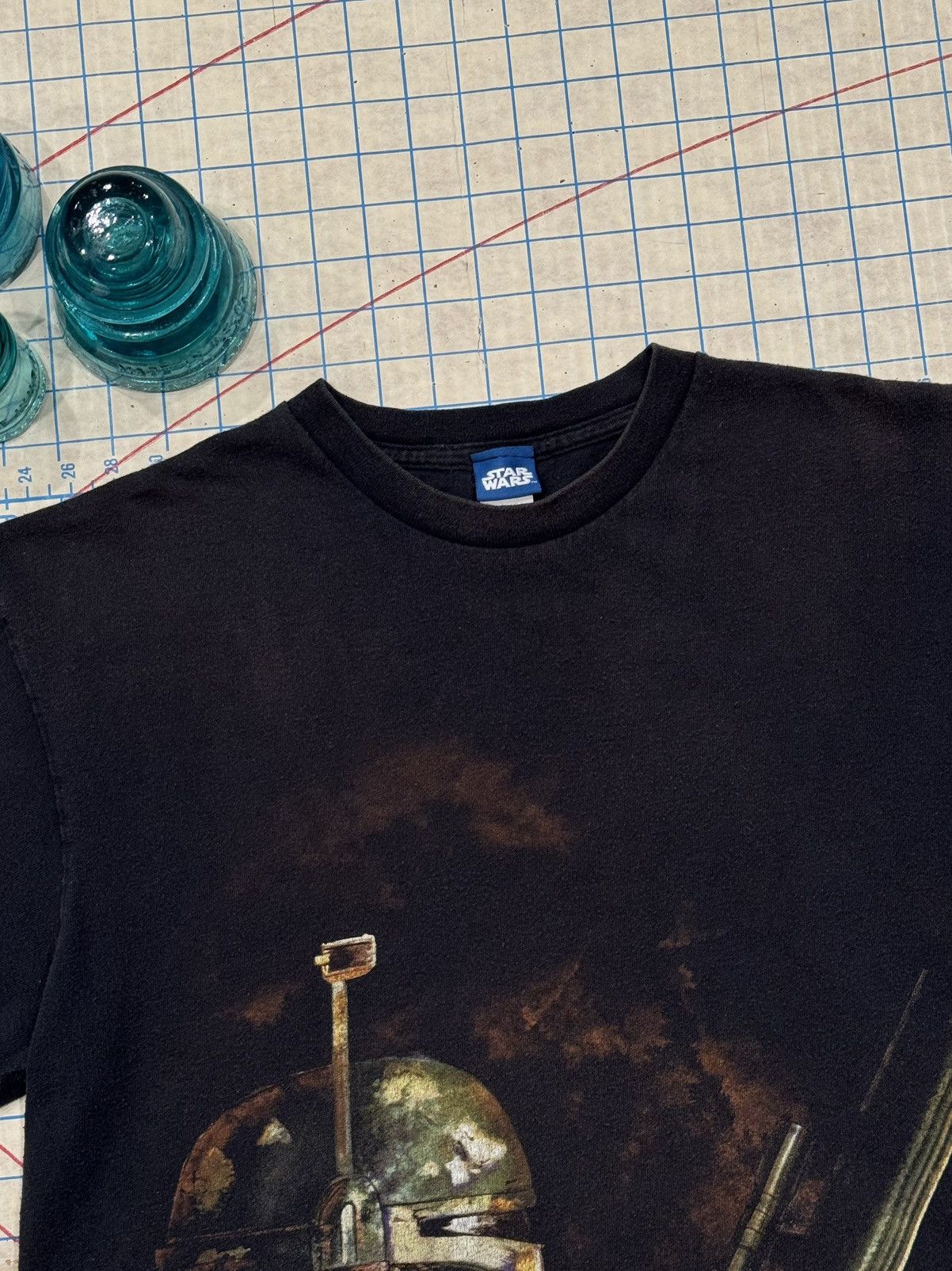 Star Wars Star Wars Bobafet Big Graphic Tee Black Size Large Mens Size US L / EU 52-54 / 3 - 4 Thumbnail