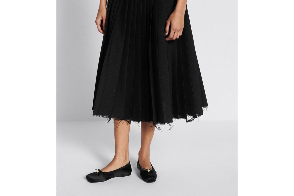 Dior o1w1db10326 D-Joy Ballet Flat in Black Size US 8 / IT 38 - 7 Thumbnail