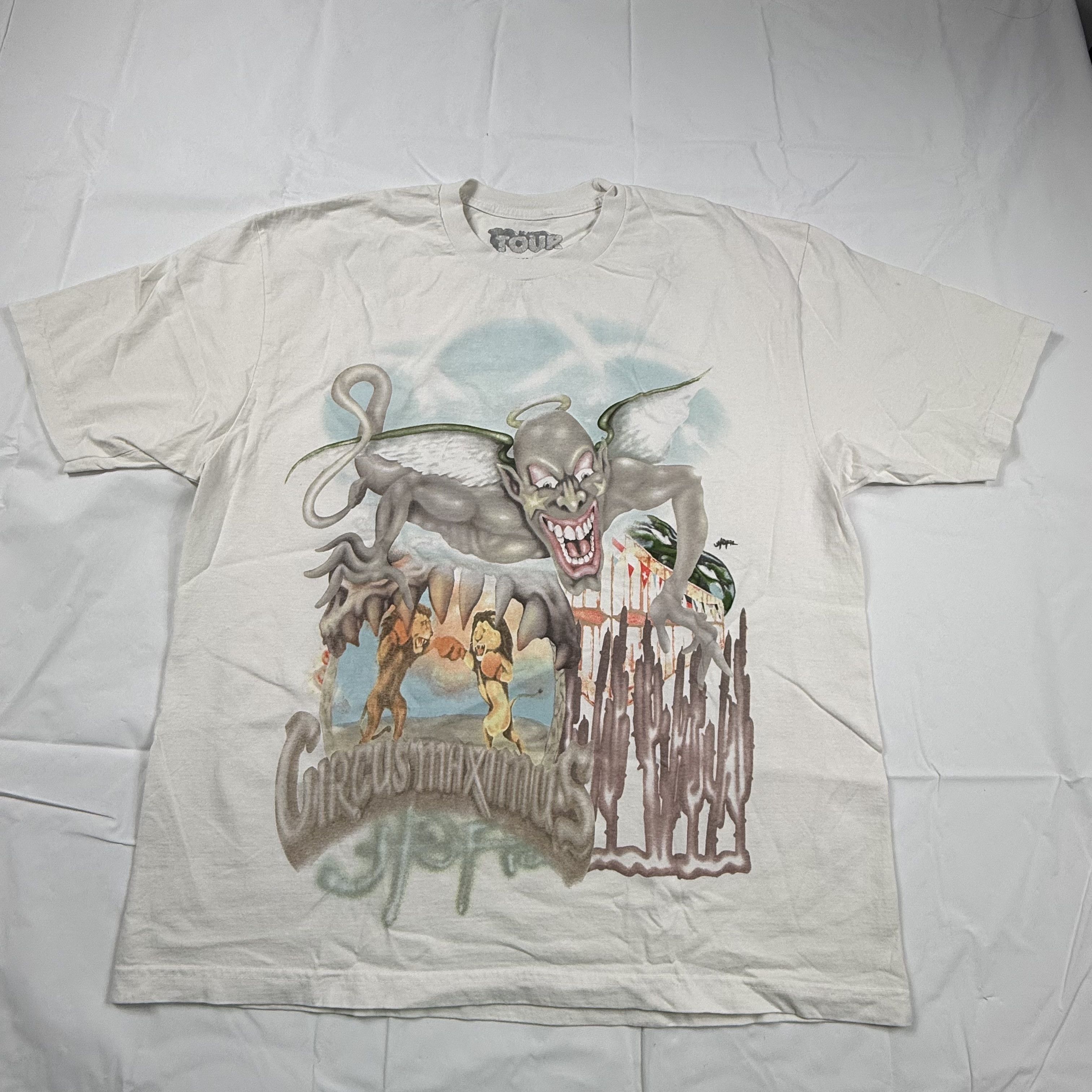 Travis Scott Travis Scott Utopia Circus Maximus World Tour 2024 Shirt XL Size US XL / EU 56 / 4 - 1 Thumbnail