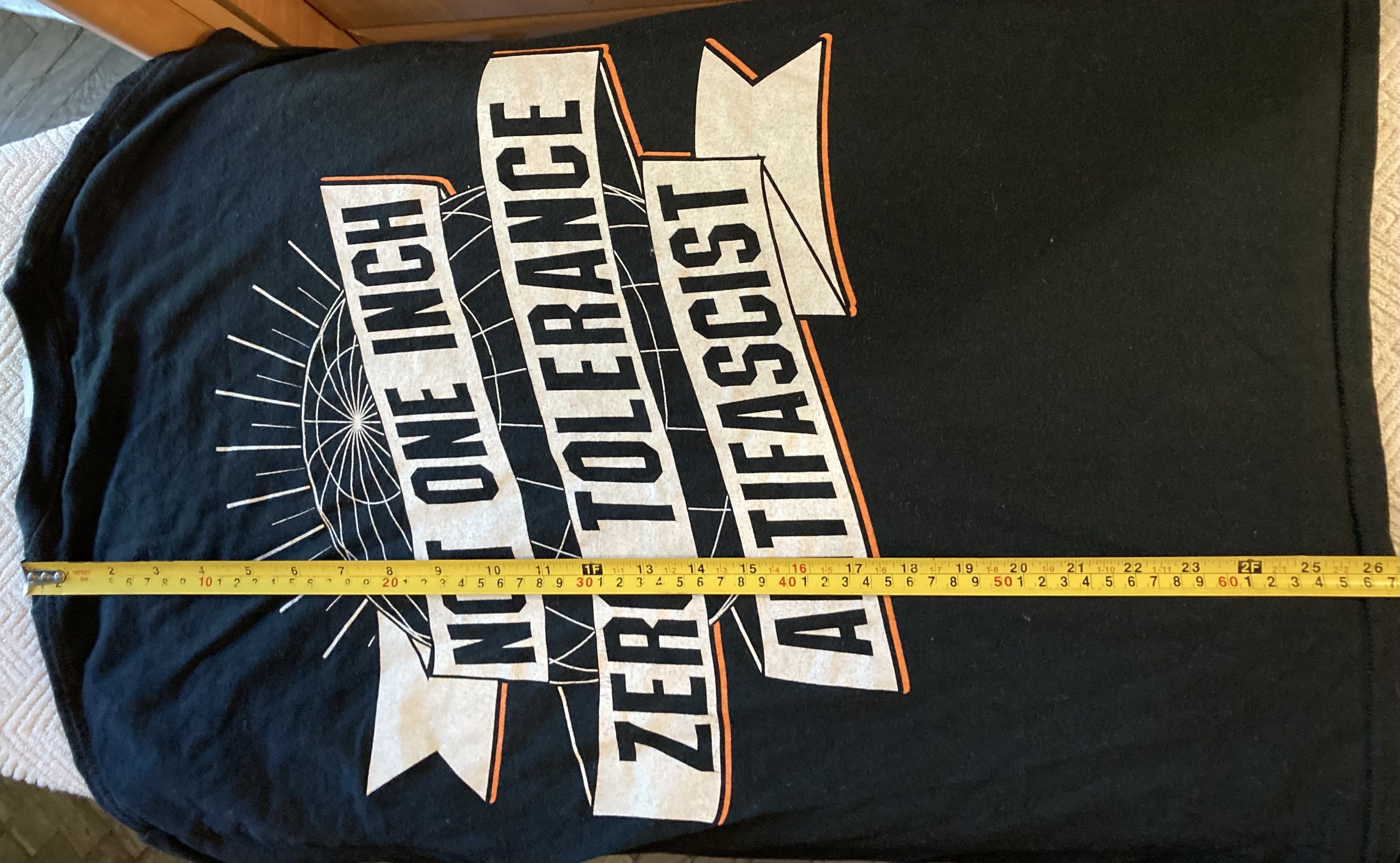 Band Tees × Vintage Vintage Nasty Zero Tolerance Band T shirt Size US S / EU 44-46 / 1 - 7 Thumbnail
