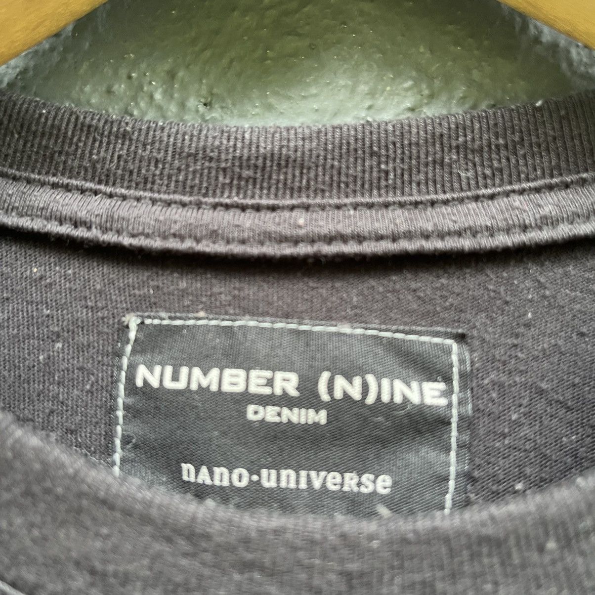 Number (N)ine Thrashed Faded Number Nine Lons Sleeve Tee Size US S / EU 44-46 / 1 - 4 Thumbnail