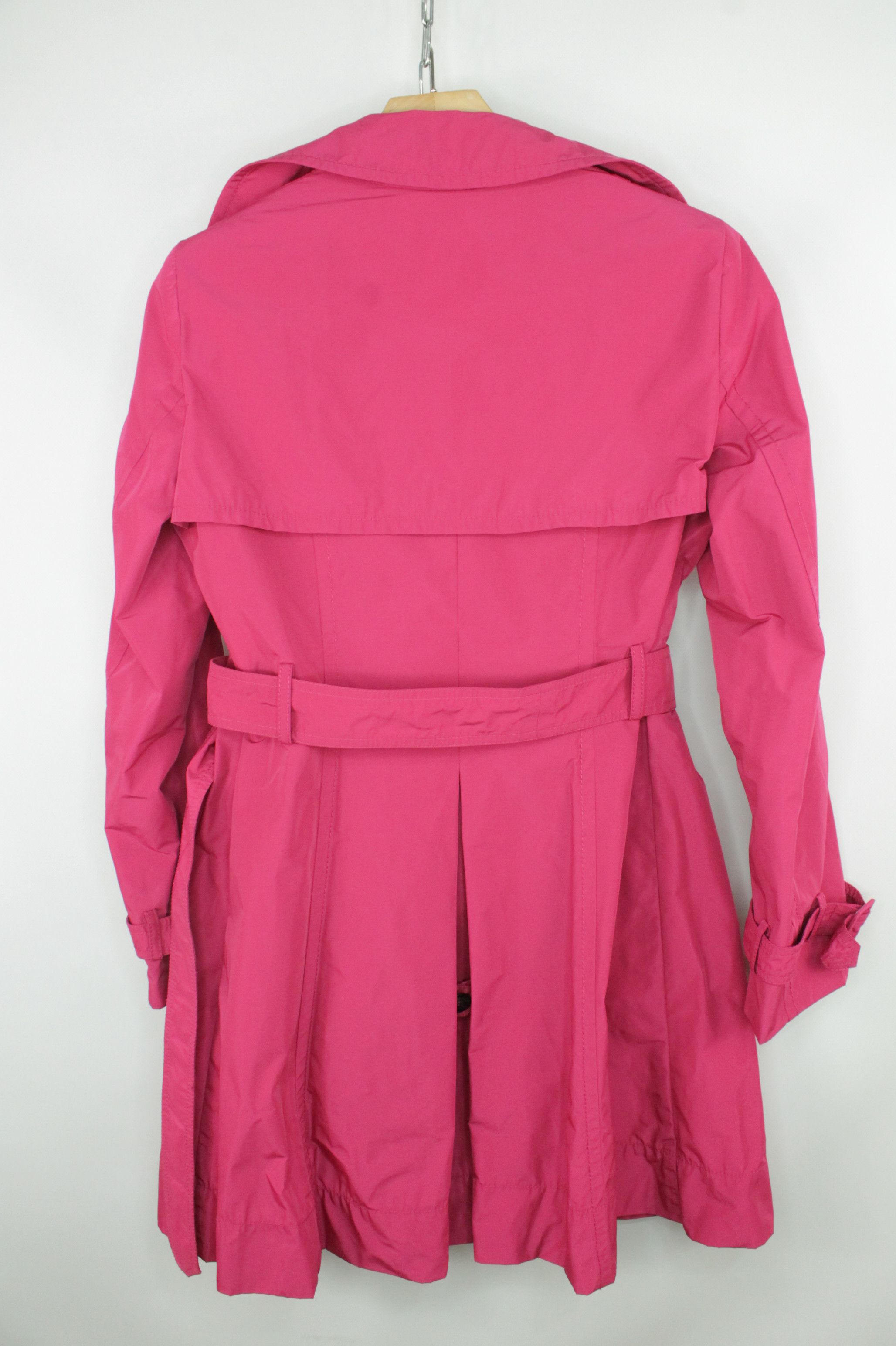 Weekend Max Mara Weekend Max Mara Double-Breasted Belted Pink Trench Coat Size S / US 4 / IT 40 - 8 Thumbnail
