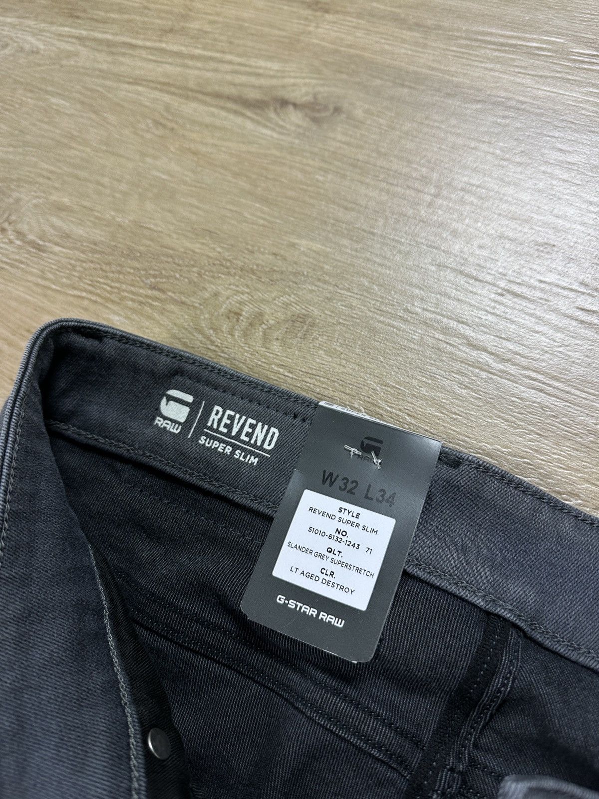 G-Star NEW🏷️ G-Star Raw Revend Super Slim Denim Jeans Size US 32 / EU 48 - 5 Thumbnail