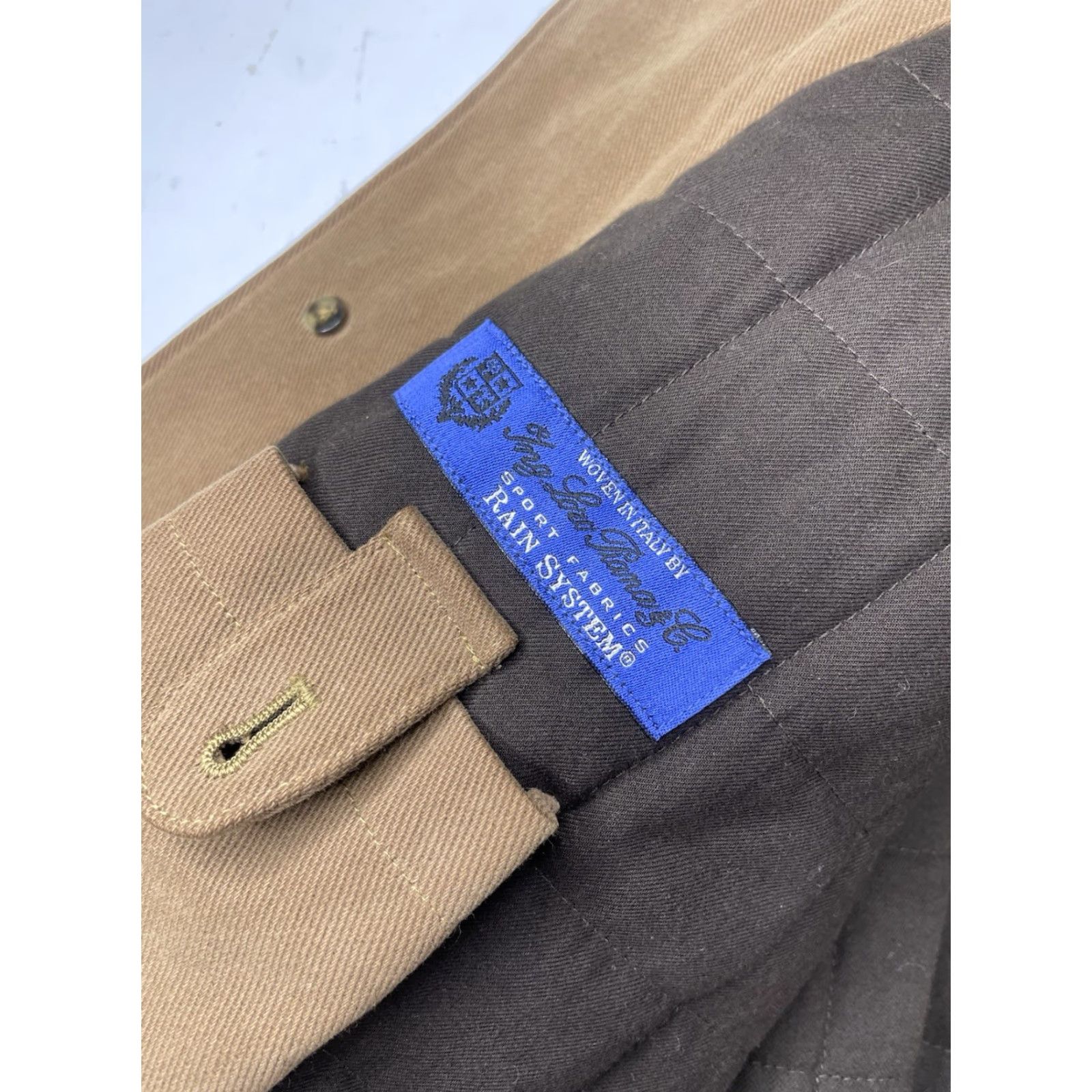 Brooks Brothers Brooks Brothers Loro Piana Rain System Chore Coat Jacket Mens 2XL Tan Cotton Twill Corduroy Coat Mens Regular Jacket Size US XXL / EU 58 / 5 - 4 Thumbnail