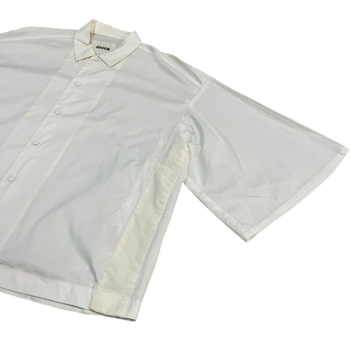 Zucca Issey Miyake Zucca Oversized Open Collar Boxy Shirts Size US L / EU 52-54 / 3 - 2 Thumbnail