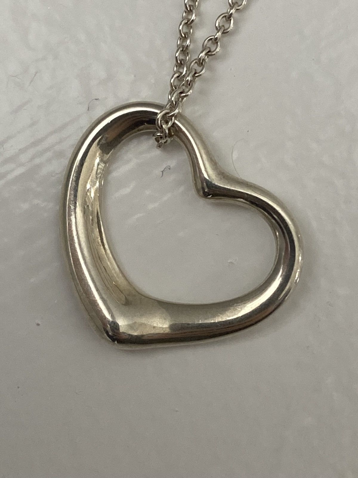 Tiffany & Co. Authentic Tiffany & Co. Open heart pendant necklace Size ONE SIZE - 3 Thumbnail