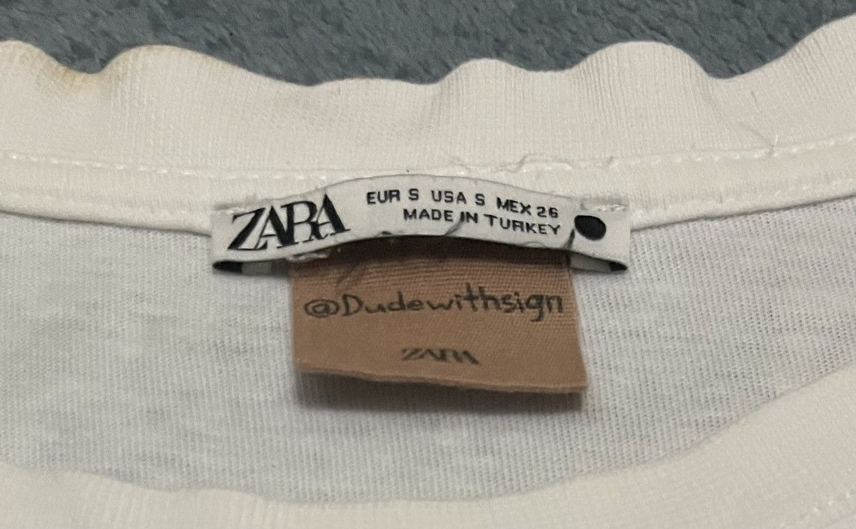 Zara ZARA TEE SHIRT TURKEY Size US S / EU 44-46 / 1 - 3 Thumbnail
