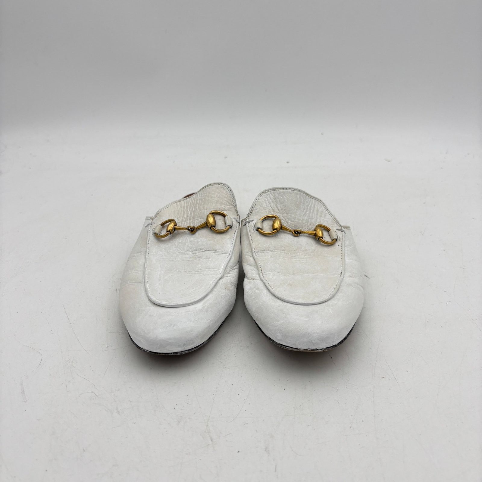 Gucci Gucci Princetown Horsebit Leather Mules Loafers Women's 36 Size US 6 / IT 36 - 2 Thumbnail