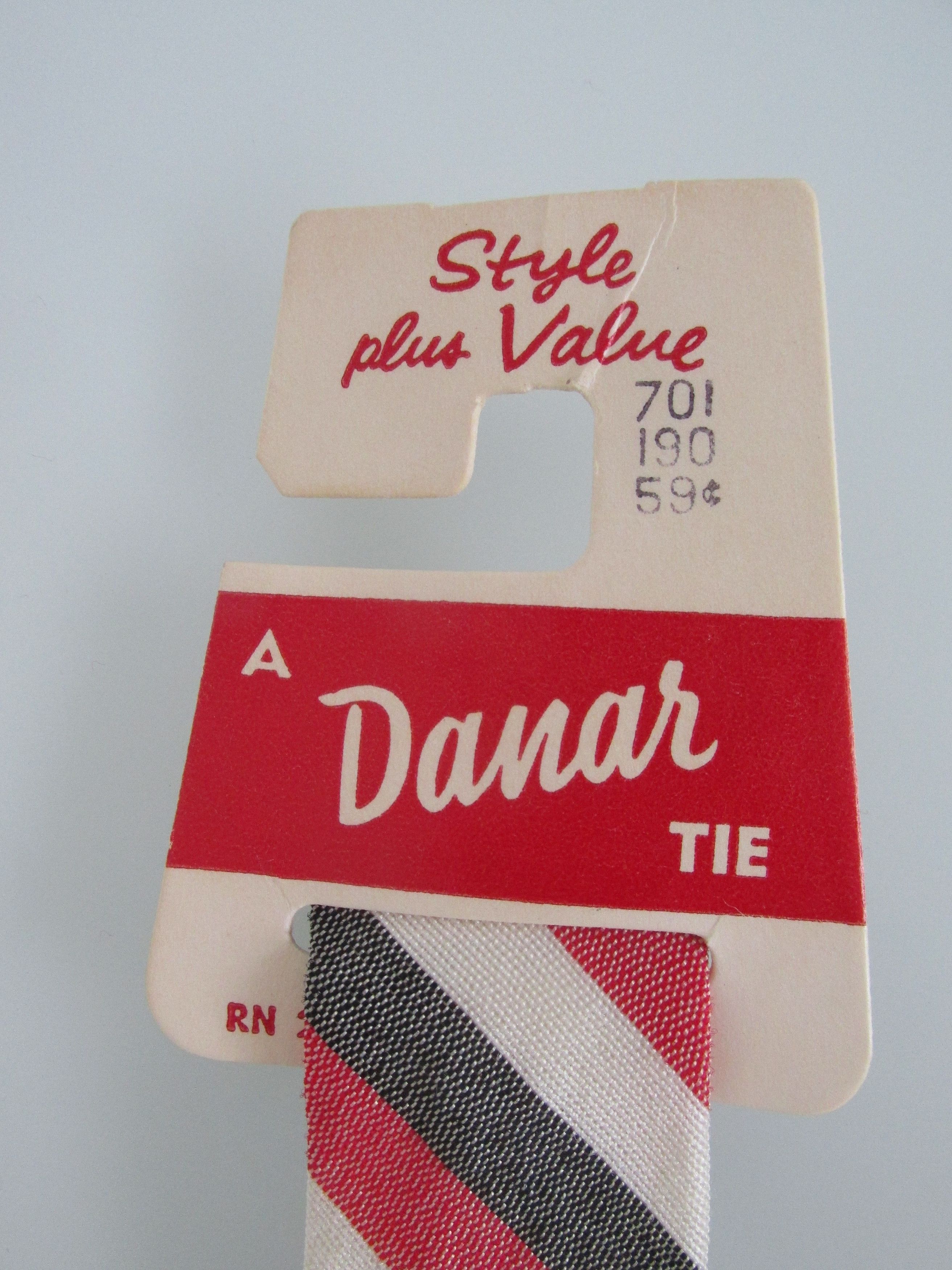 Vintage Damar (NWT) Vintage Men's Skinny Tie Size ONE SIZE - 5 Thumbnail