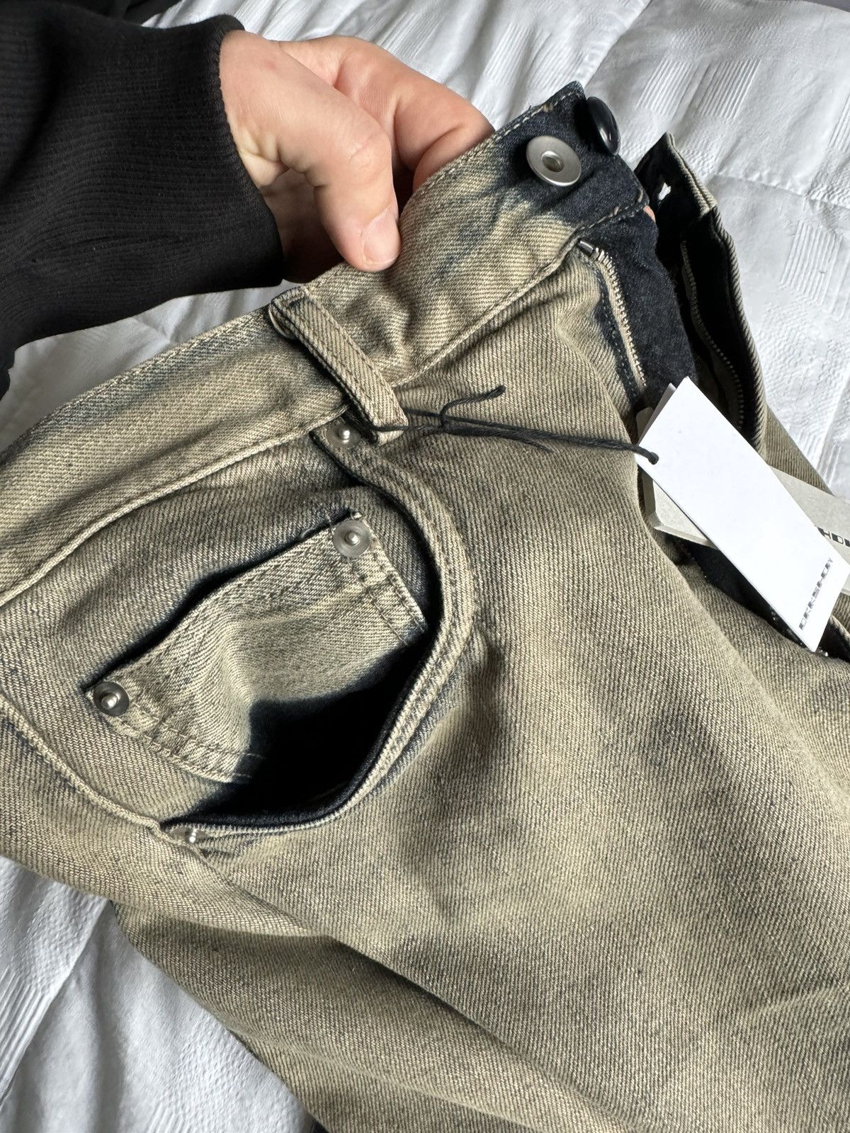 Rick Owens Brand New Rick Owens DRKSHDW Mineral Pearl Geth Jeans Size US 31 - 11 Thumbnail