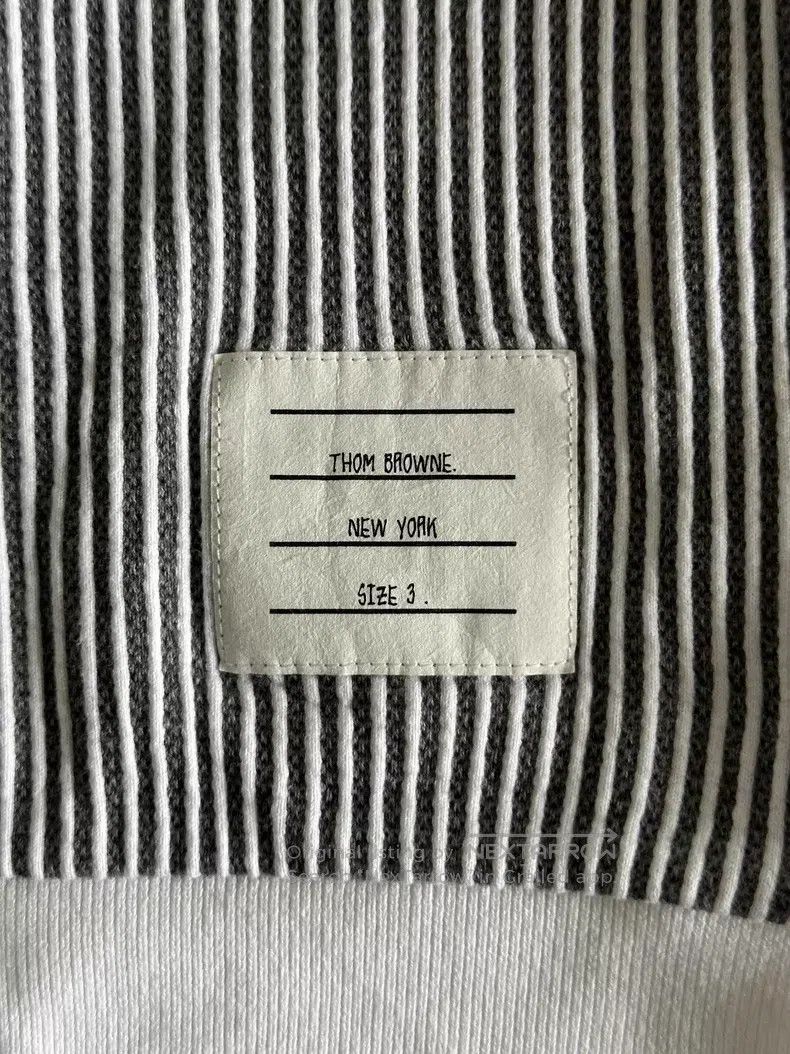 Thom Browne Thom Browne Striped sweatshirt Size US L / EU 52-54 / 3 - 5 Thumbnail