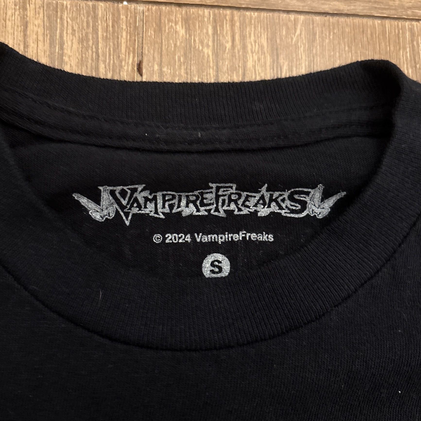 Vintage VINTAGE Vampire Freaks Apocalypse Soldier Shirt Men Size S Black Gothic Horror Crew Neck Size US S / EU 44-46 / 1 - 3 Thumbnail
