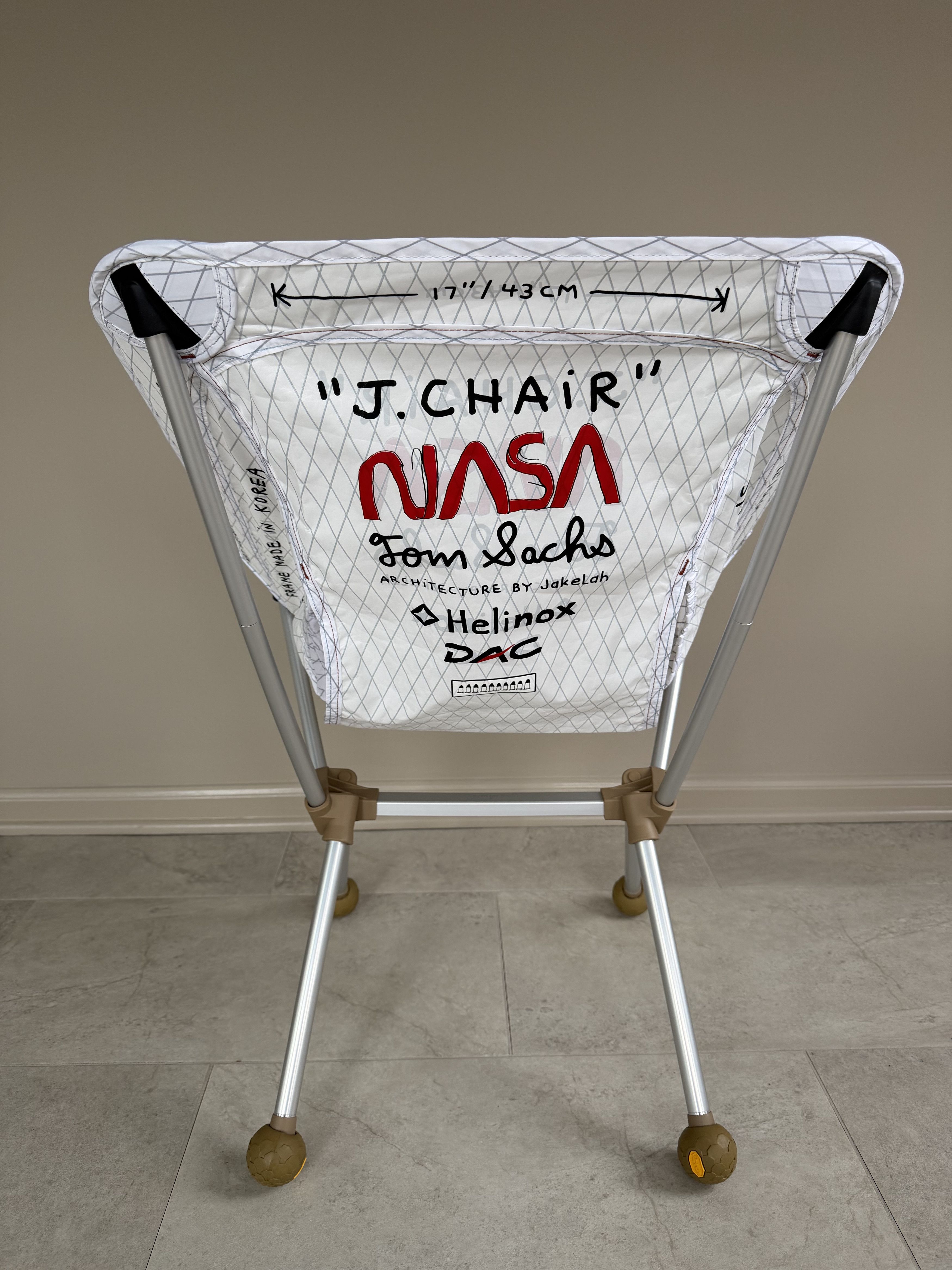 Tom Sachs Tom Sachs Helinox J. Chair in White Size ONE SIZE - 6 Thumbnail