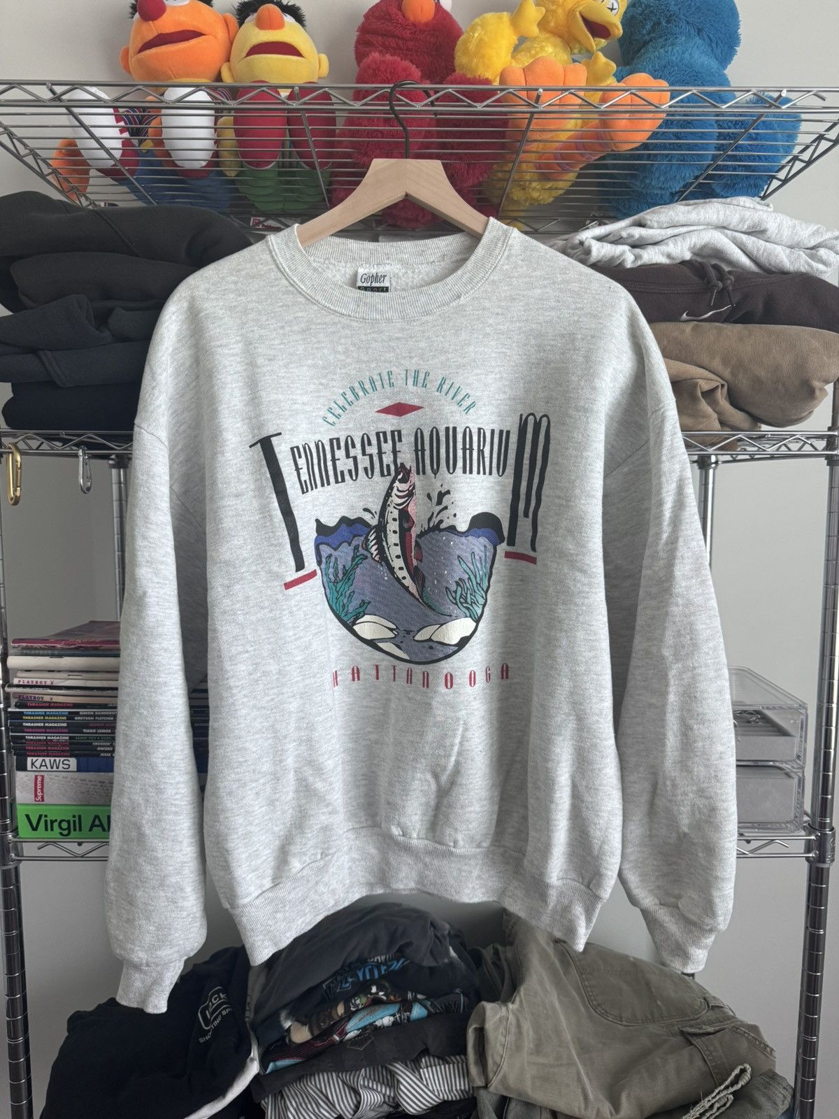 Vintage Sweater Size US XL / EU 56 / 4 - 1 Thumbnail