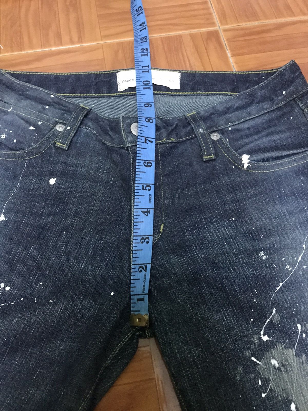 Japanese Brand paperdenim&cloth‼️ bootcut made in usa 13369 paint pants Size 28" / US 6 / IT 42 - 10 Thumbnail