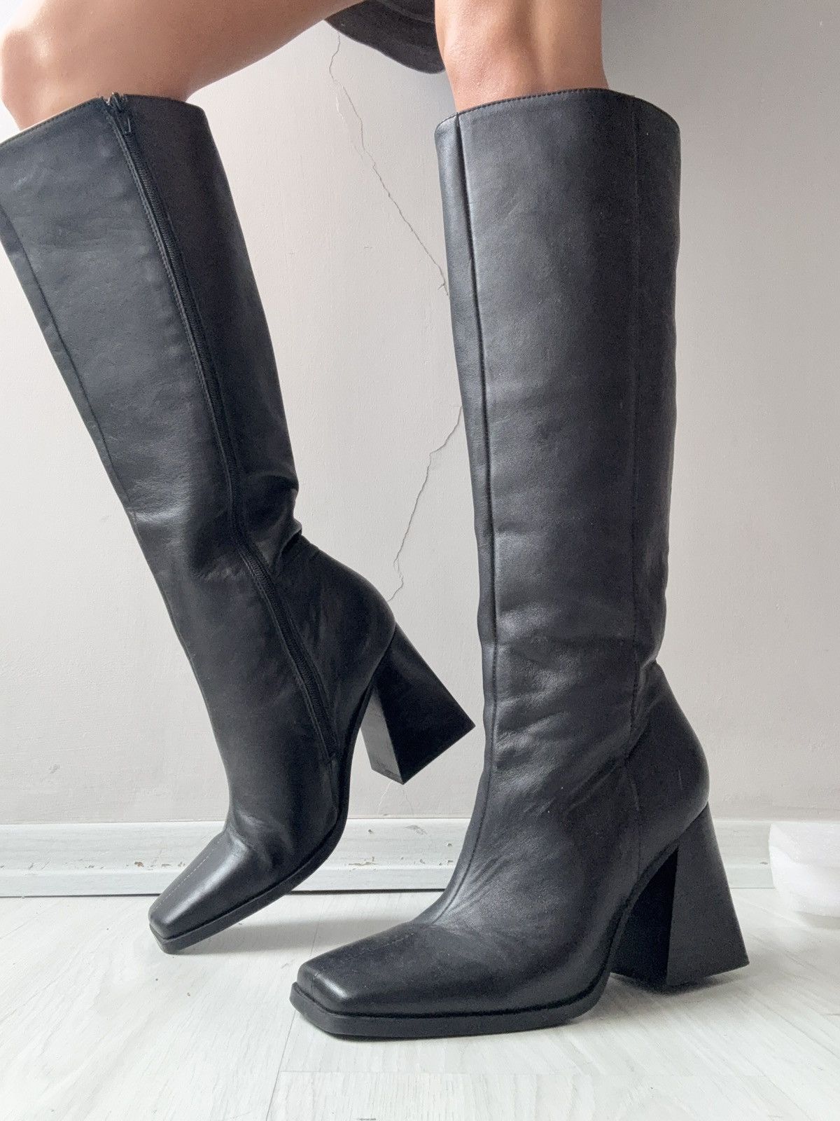 Vintage Vintage leather boots Size US 9.5 / IT 39.5 - 3 Thumbnail