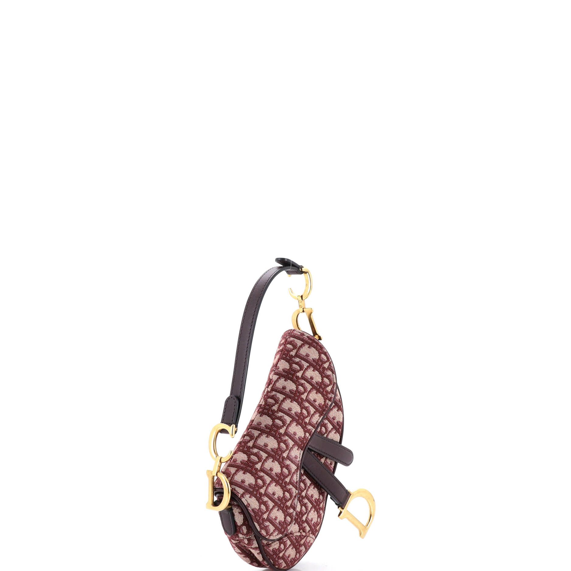 Dior Saddle Handbag Oblique Canvas Mini Size ONE SIZE - 1 Thumbnail
